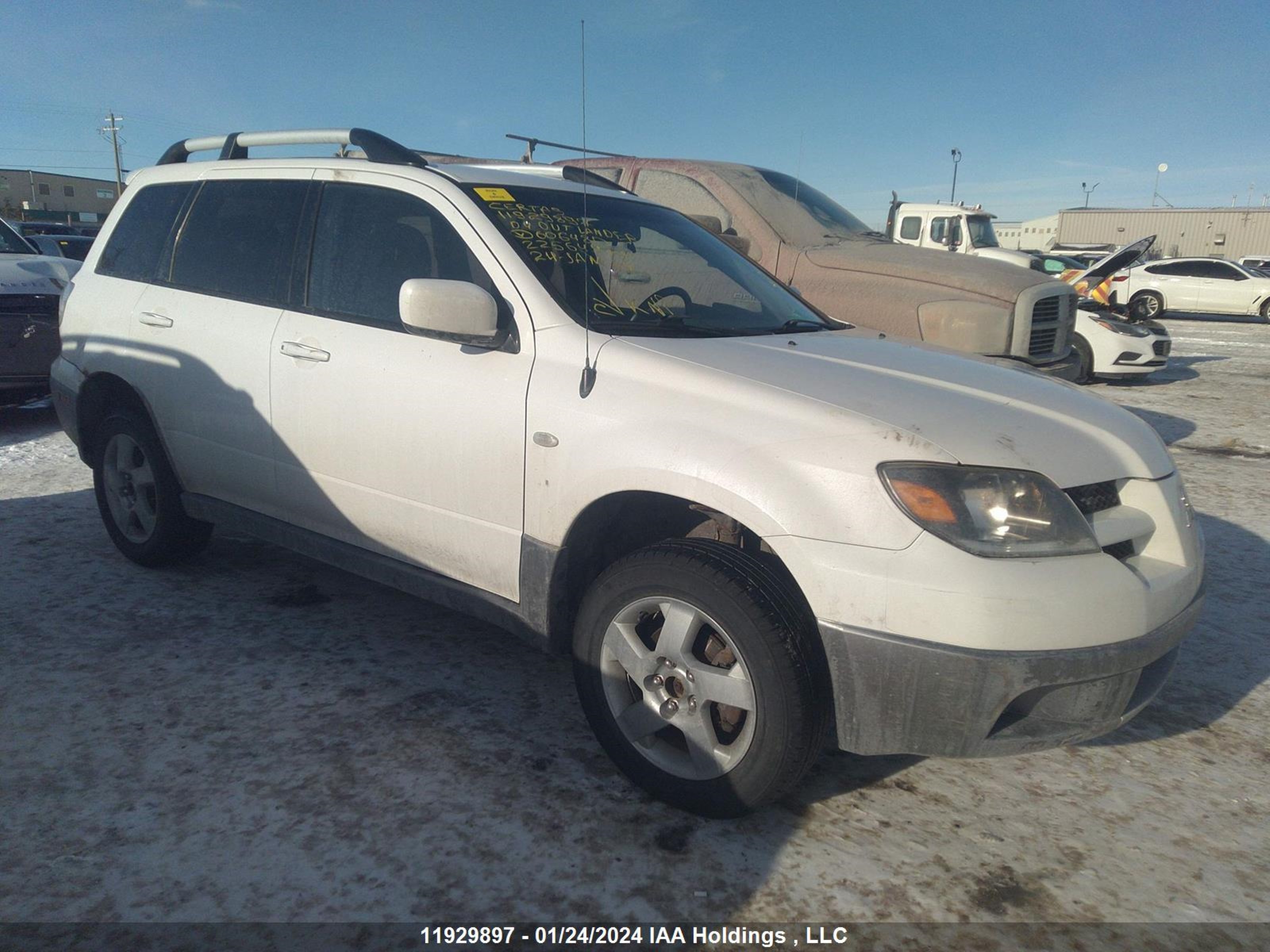 MITSUBISHI OUTLANDER 2004 ja4lz41f34u606480