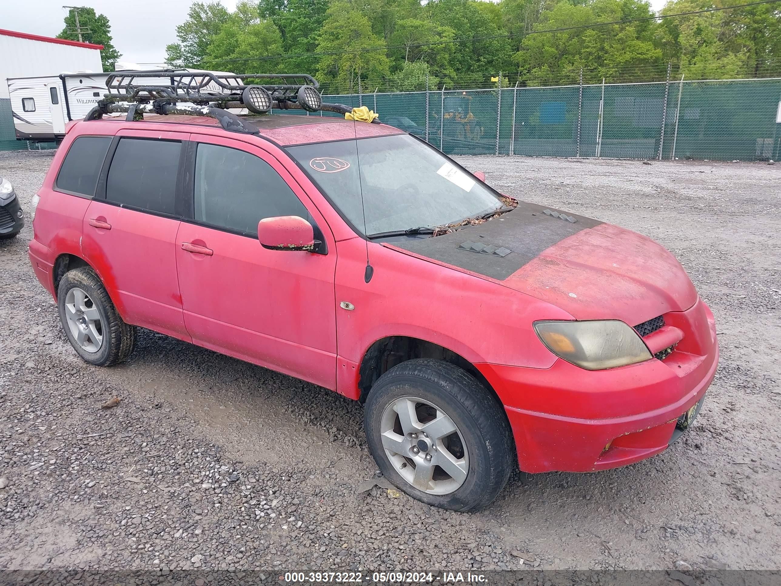 MITSUBISHI OUTLANDER 2004 ja4lz41f44u005367