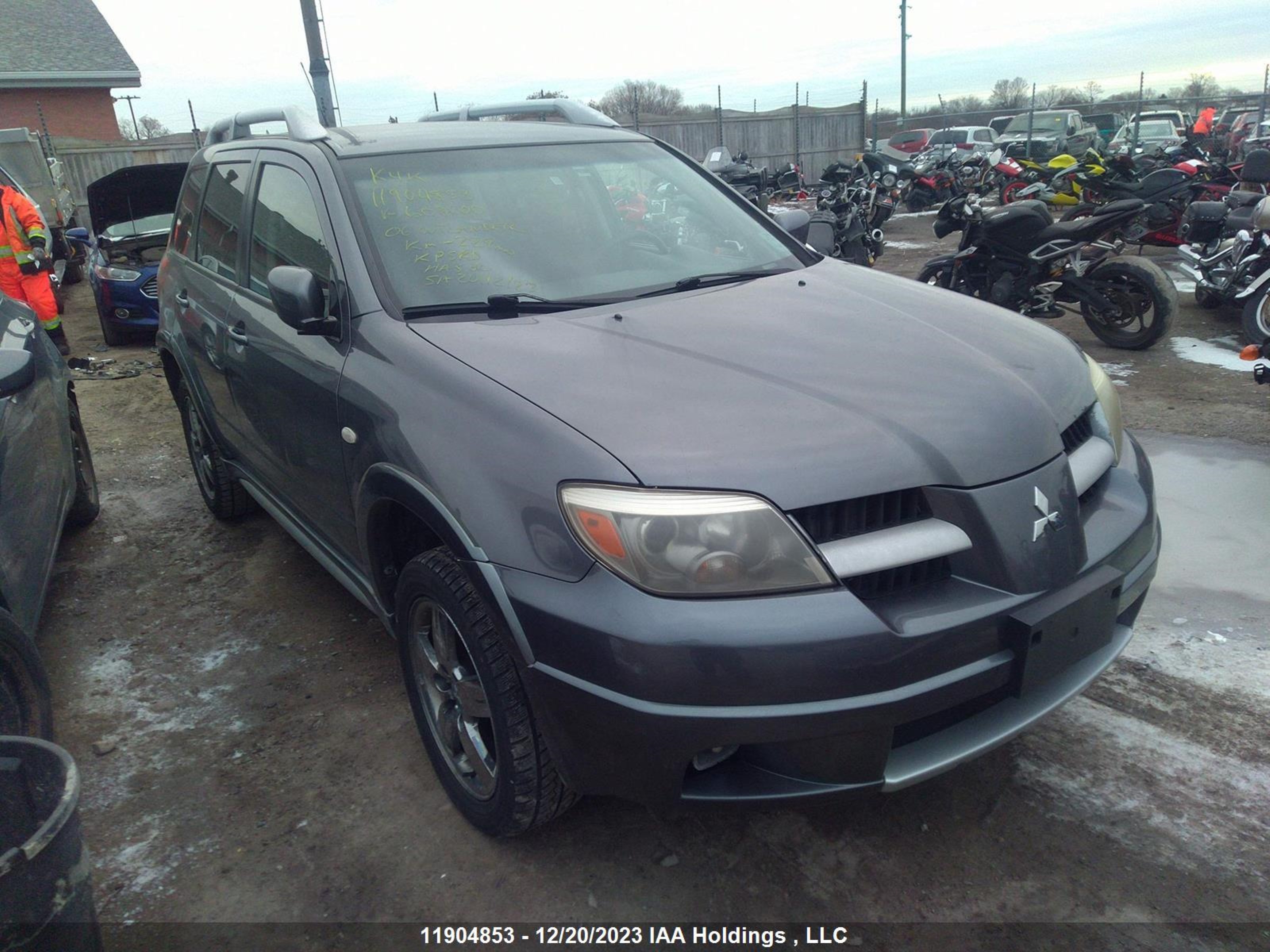 MITSUBISHI OUTLANDER 2006 ja4lz41f46u608600