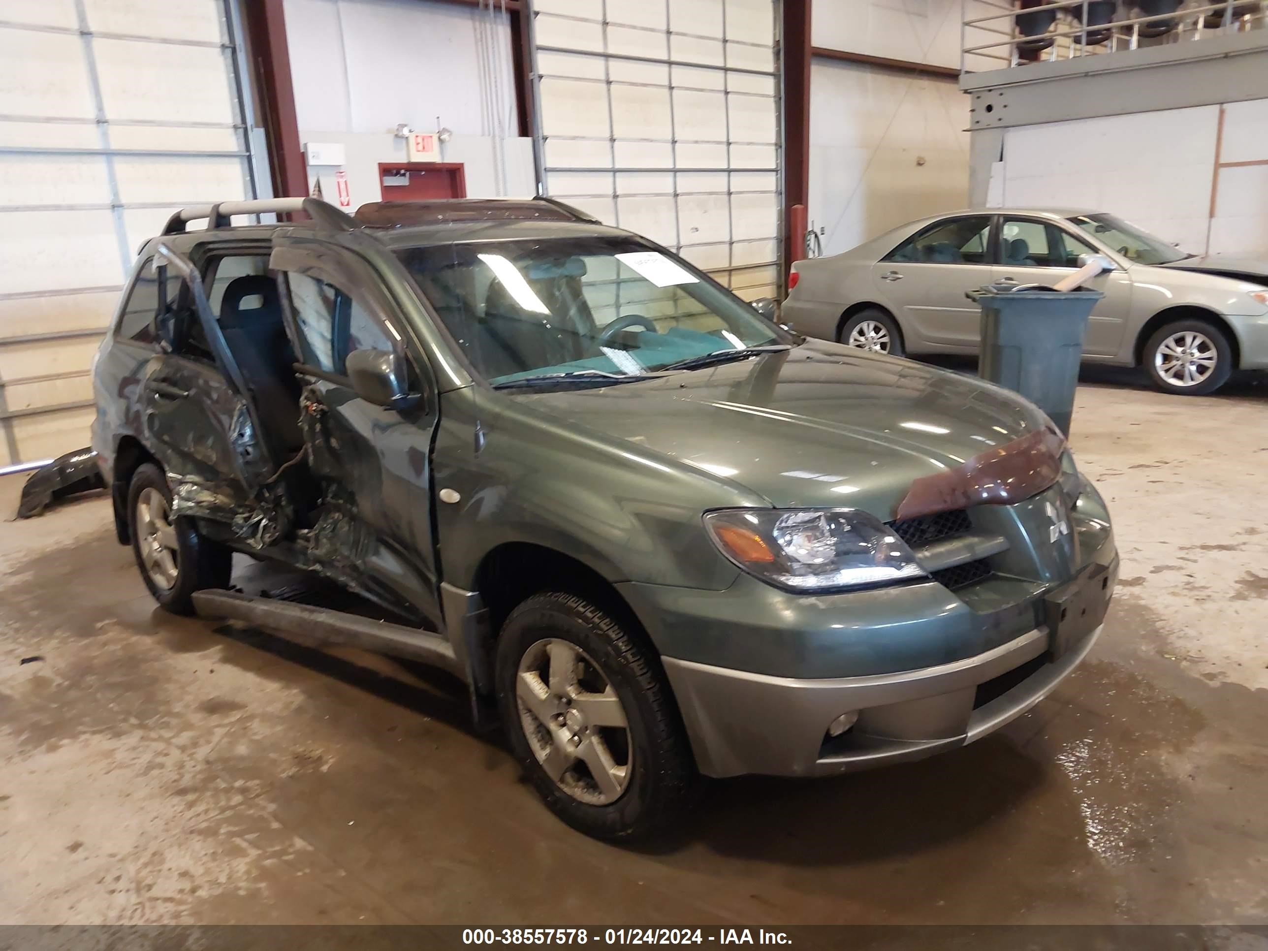 MITSUBISHI OUTLANDER 2004 ja4lz41f64u001949