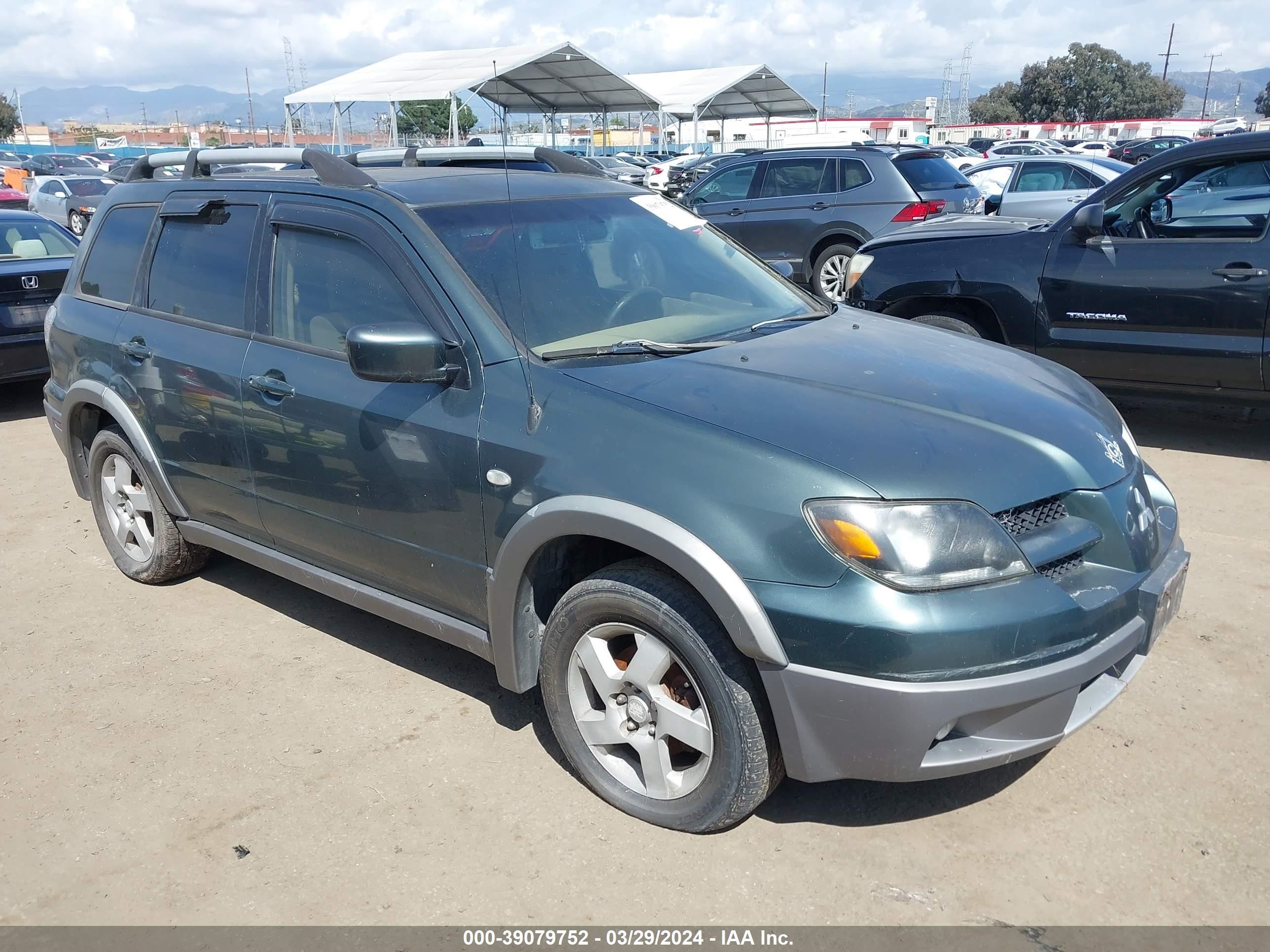 MITSUBISHI OUTLANDER 2003 ja4lz41g13u057319