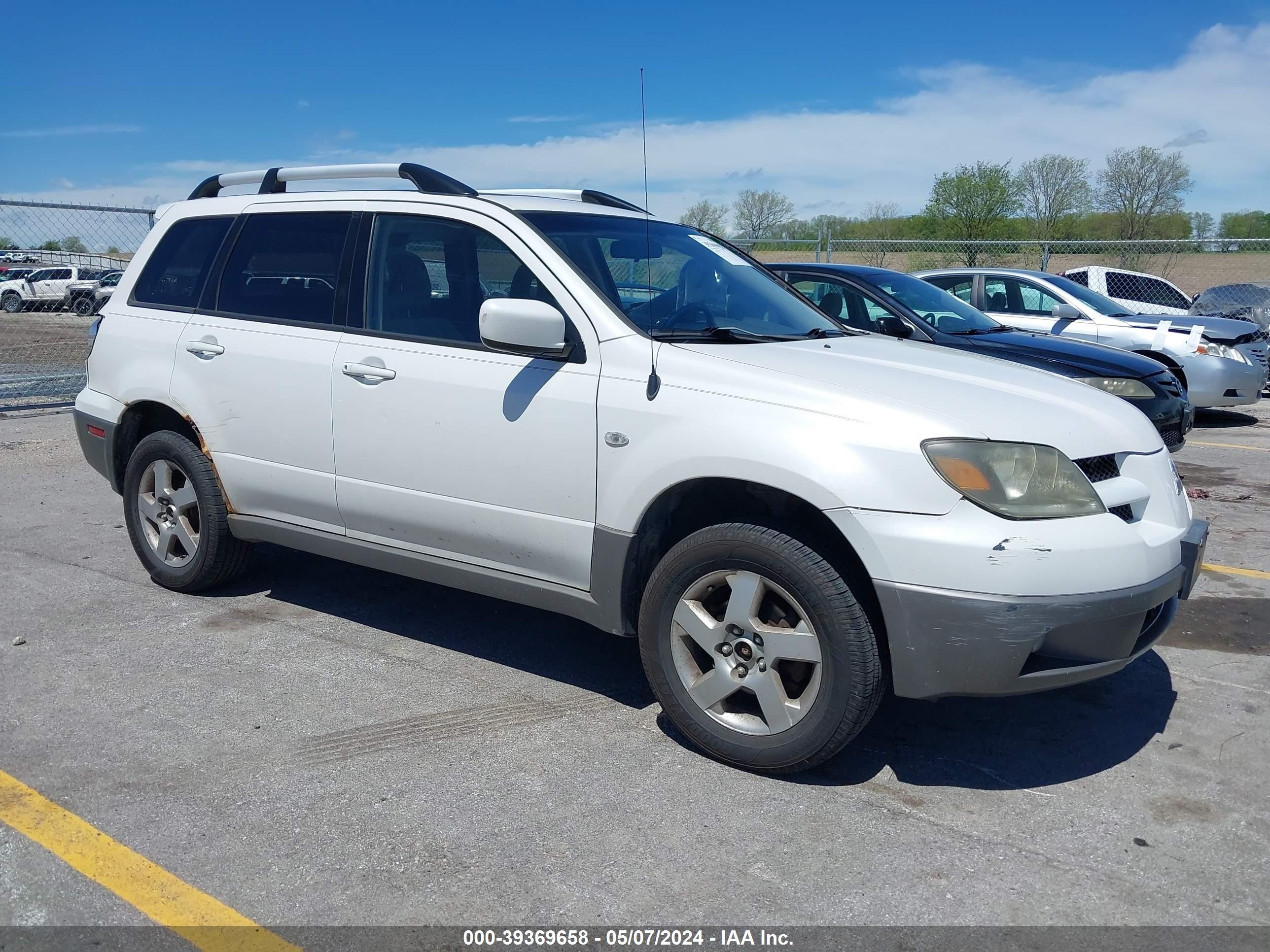 MITSUBISHI OUTLANDER 2003 ja4lz41g43u072736