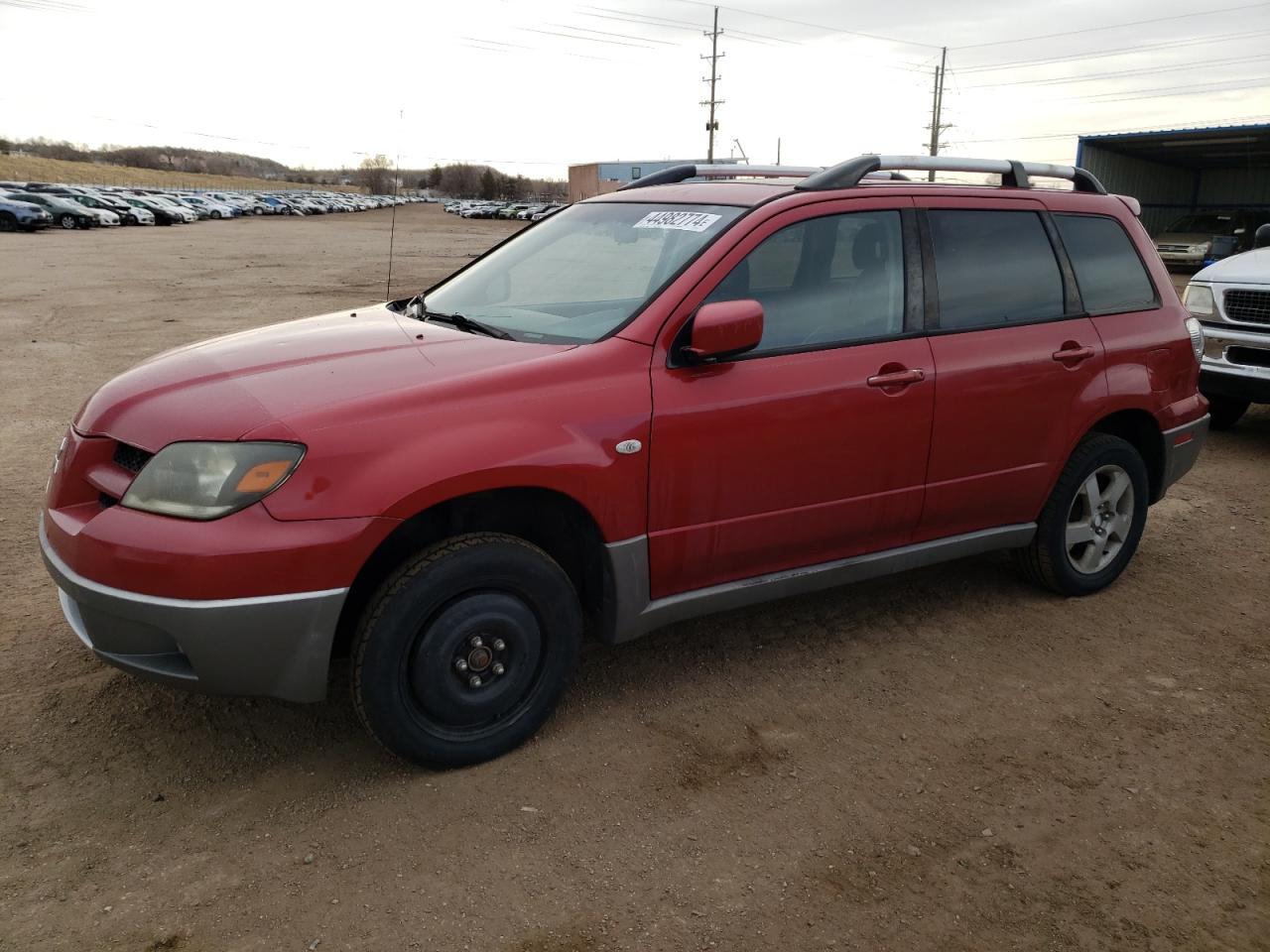 MITSUBISHI OUTLANDER 2003 ja4lz41g83u096487