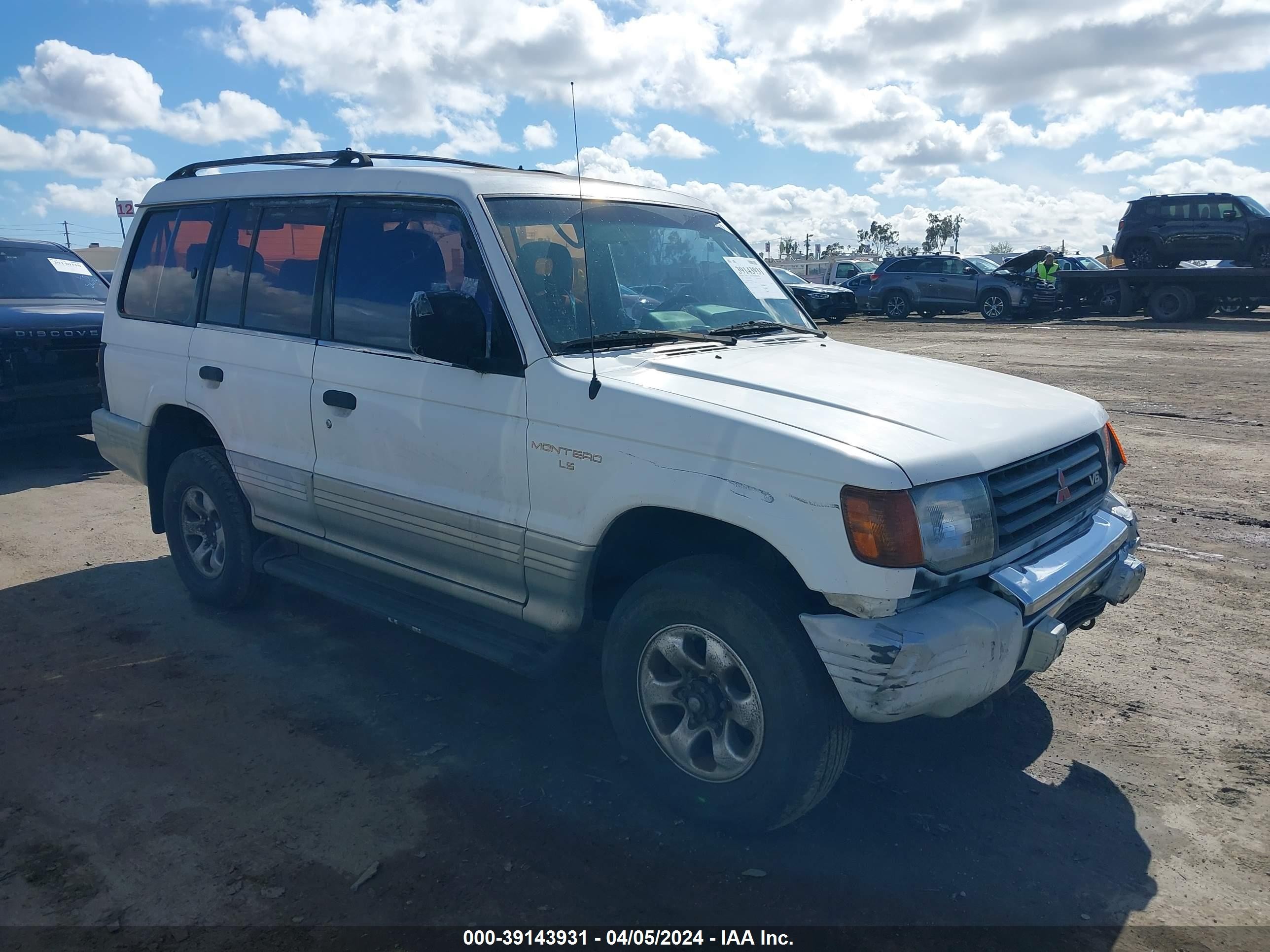 MITSUBISHI MONTERO 1995 ja4mr41h4sj024733