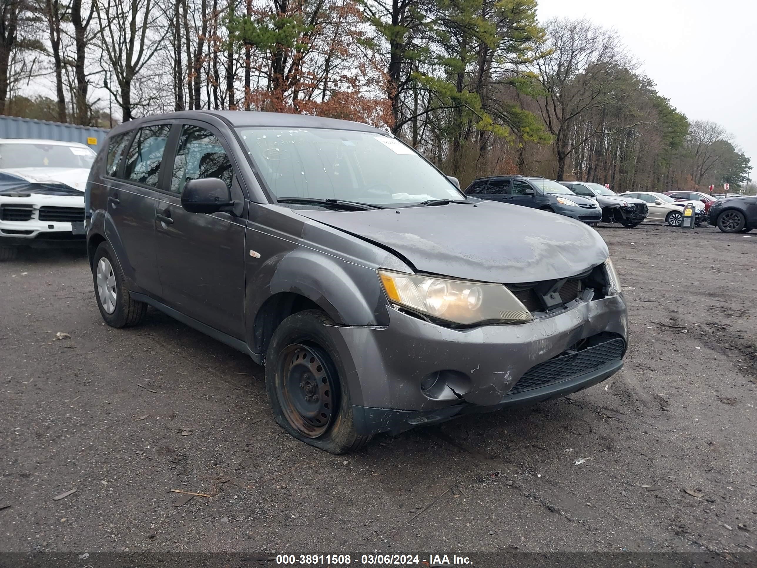 MITSUBISHI OUTLANDER 2007 ja4ms31x07z015784