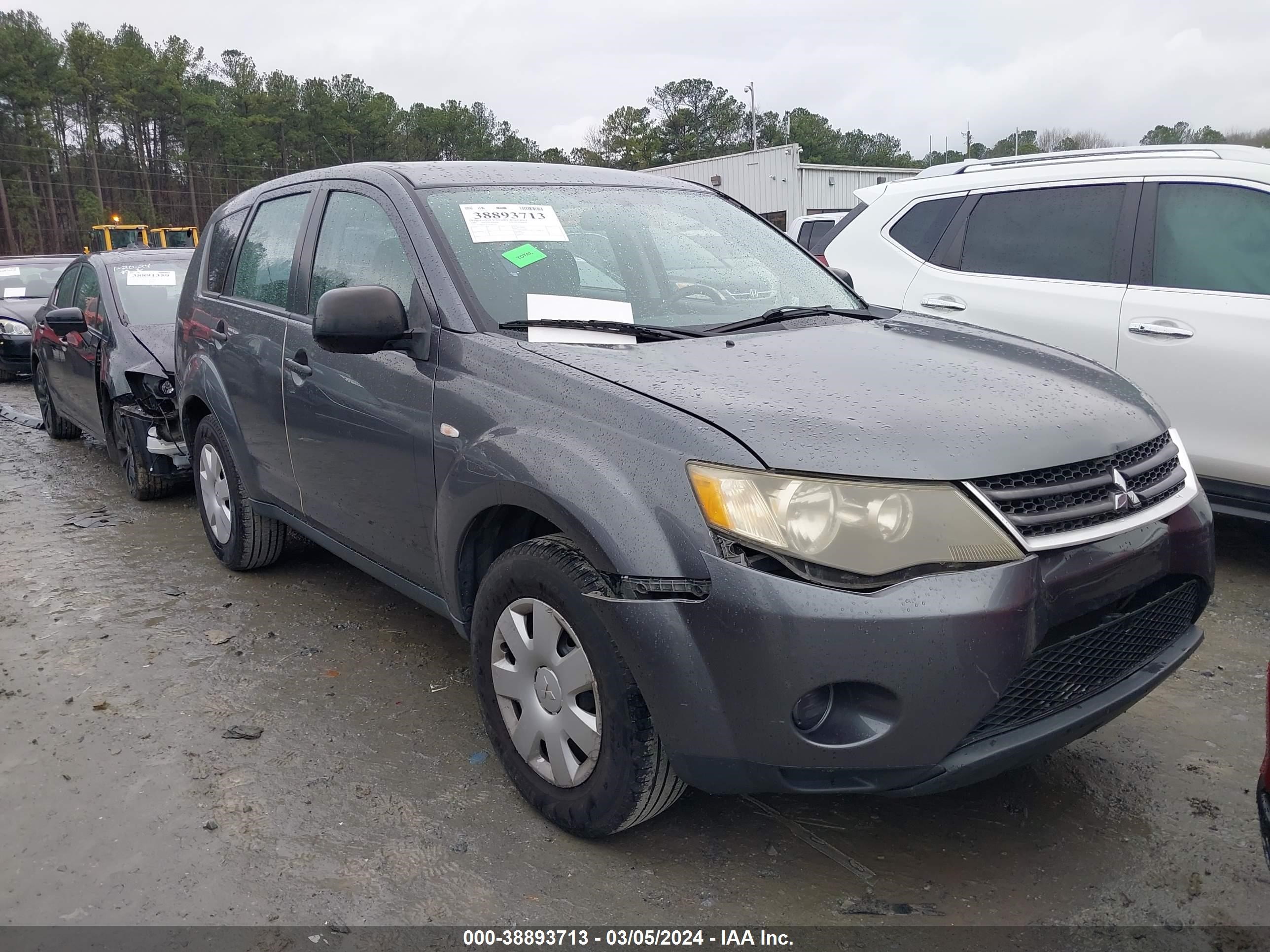 MITSUBISHI OUTLANDER 2007 ja4ms31x17u002300