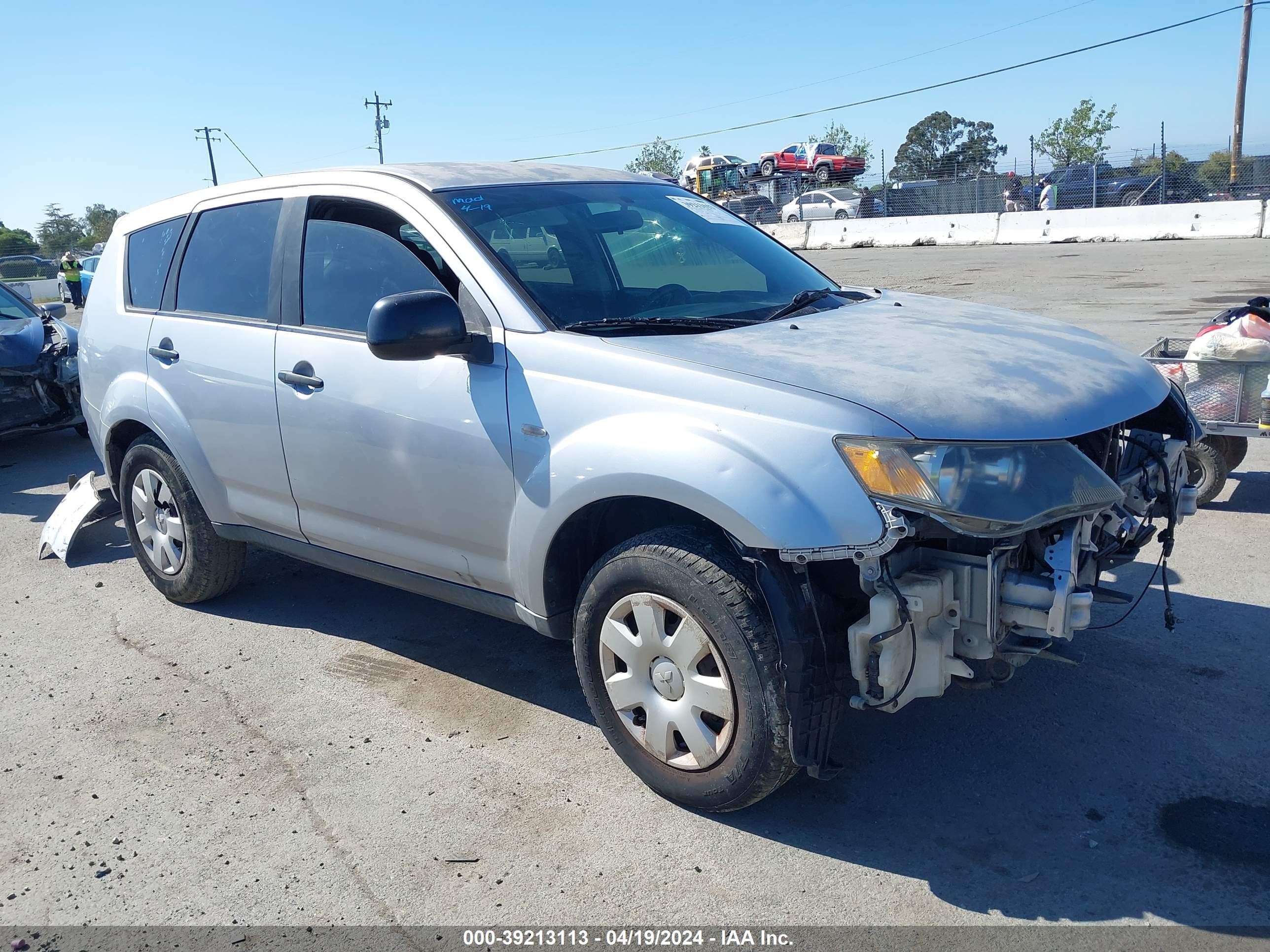 MITSUBISHI OUTLANDER 2007 ja4ms31x27u003892