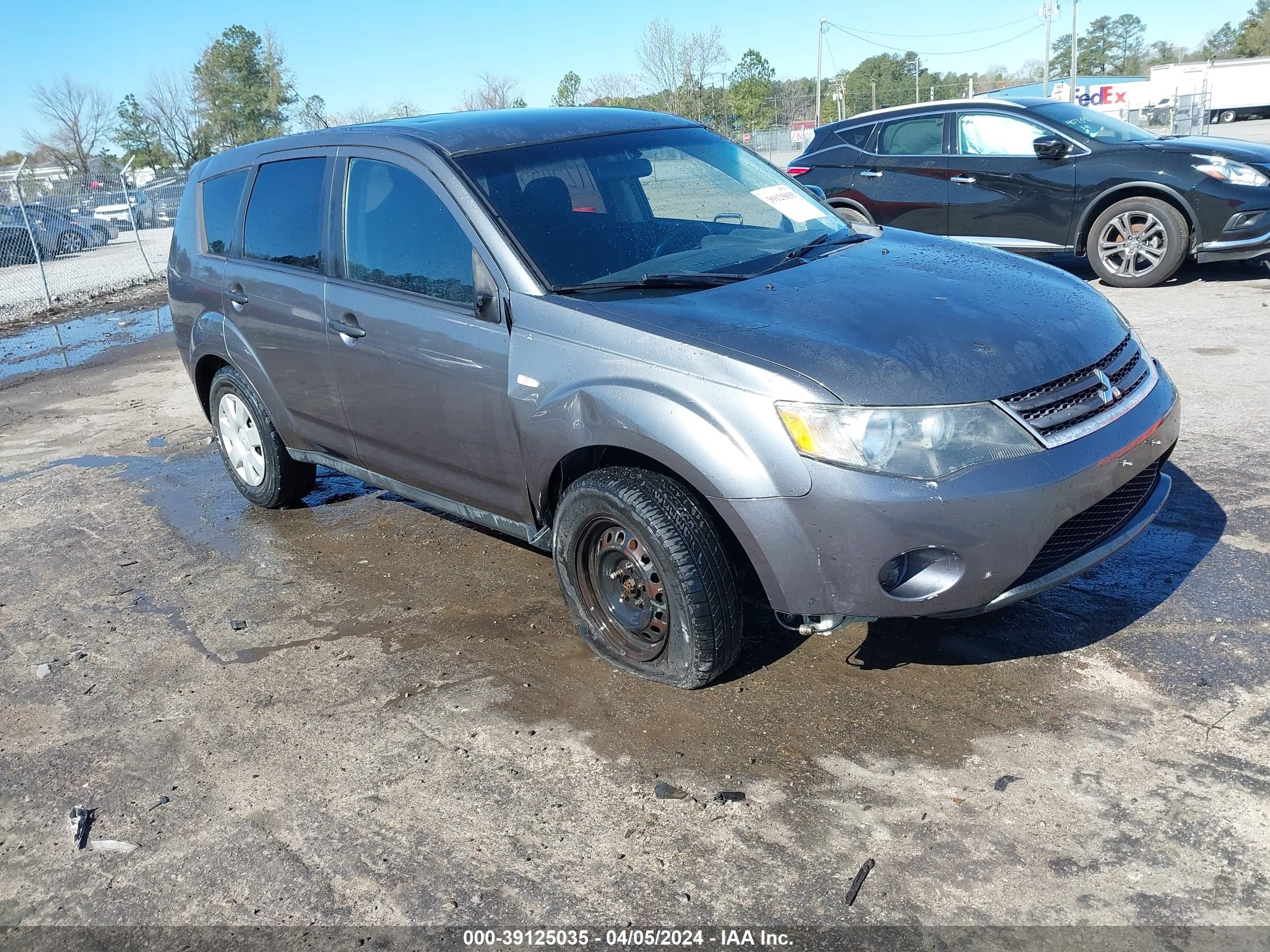 MITSUBISHI OUTLANDER 2007 ja4ms31x87u003735