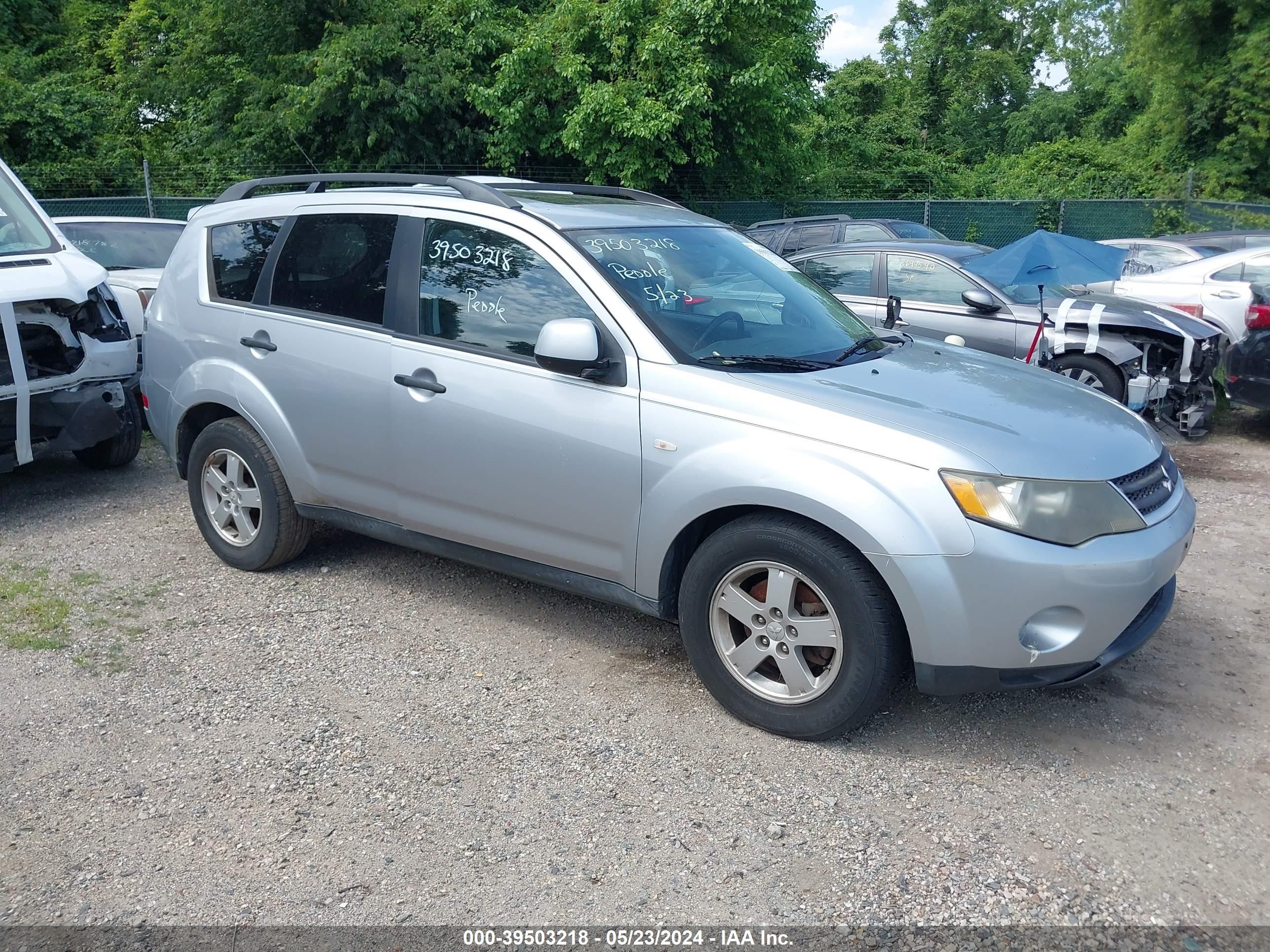 MITSUBISHI OUTLANDER 2007 ja4ms31x87z010347