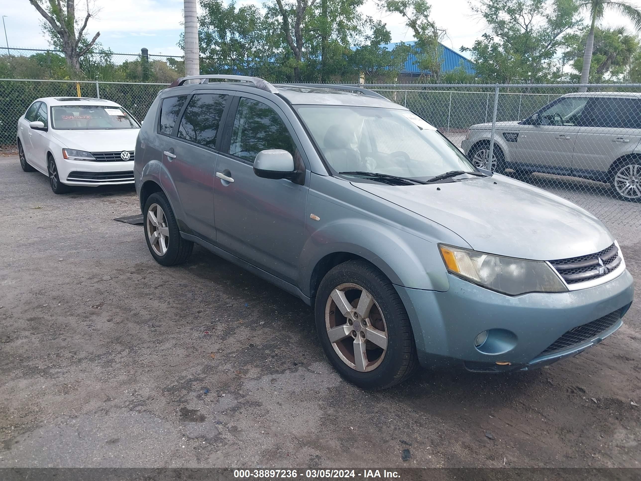 MITSUBISHI OUTLANDER 2007 ja4ms41x57z016273