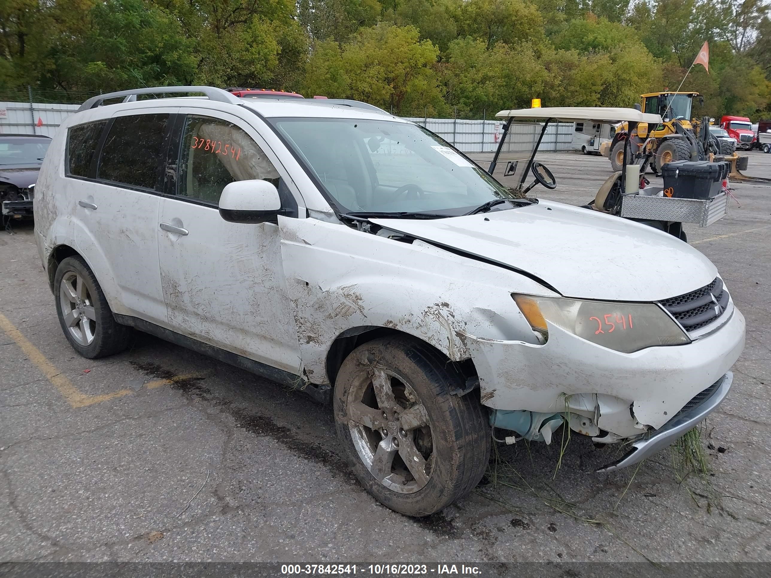 MITSUBISHI OUTLANDER 2008 ja4ms41x78z017877