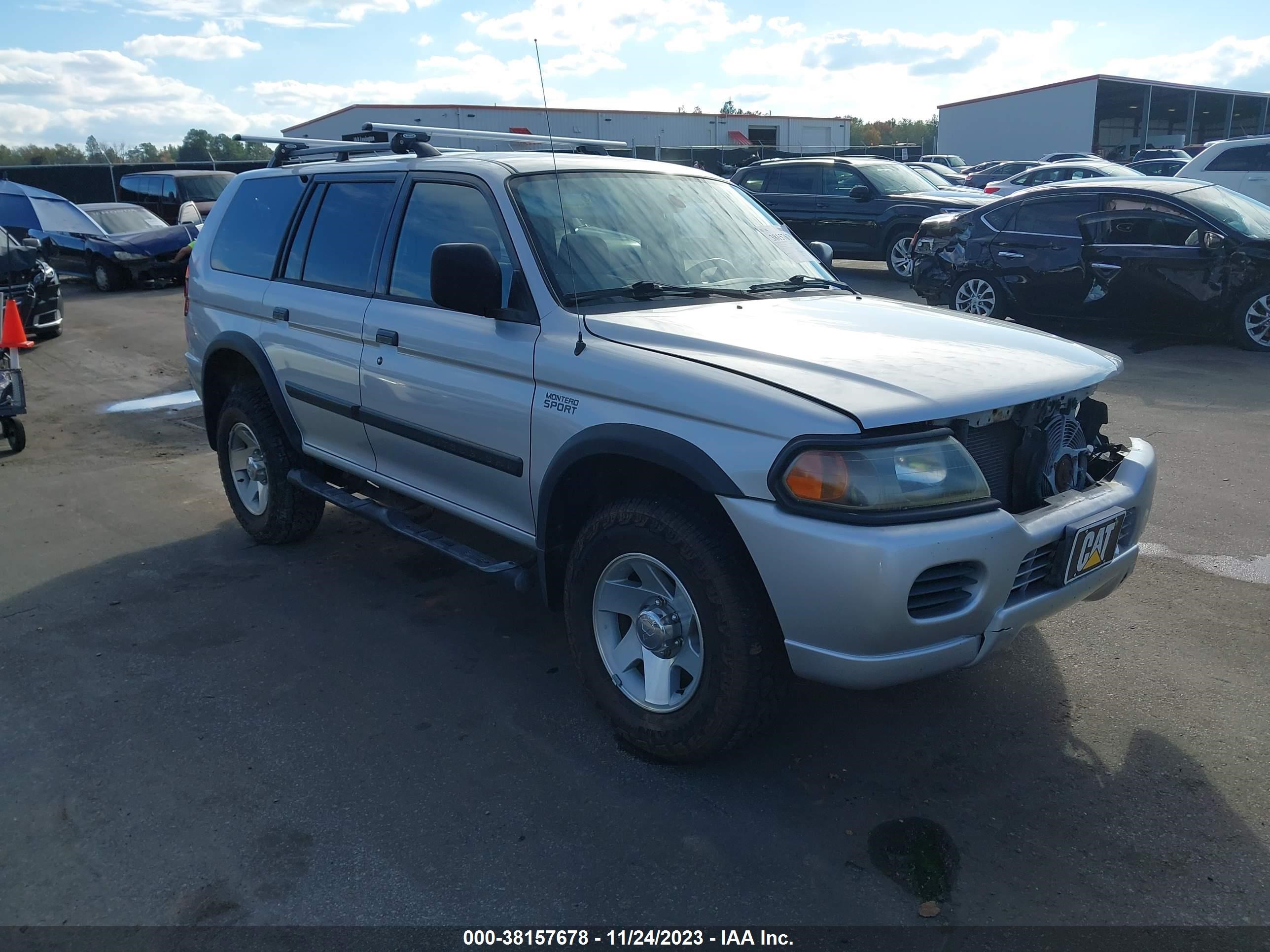 MITSUBISHI MONTERO SPORT 2002 ja4mt21h42j028562