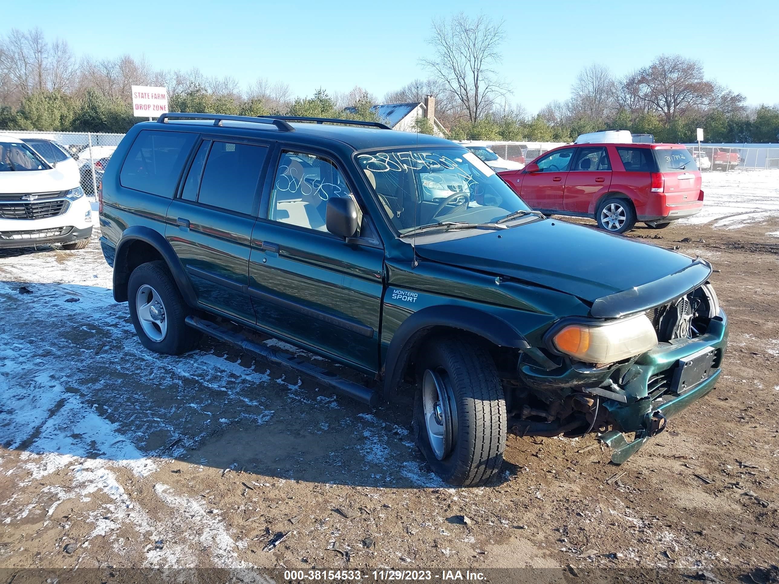 MITSUBISHI MONTERO SPORT 2001 ja4mt21h51p044362