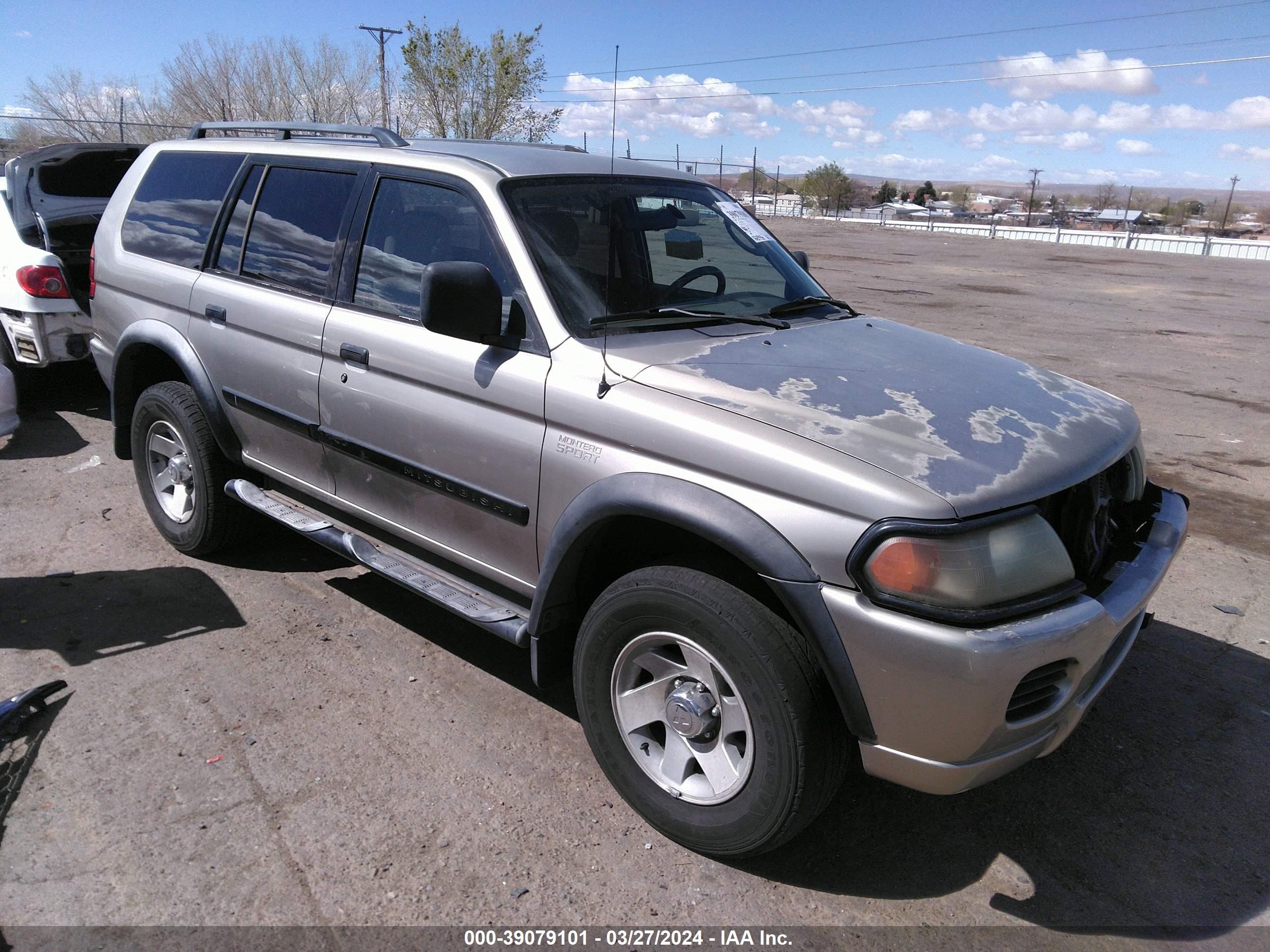 MITSUBISHI MONTERO SPORT 2002 ja4mt21h82j040794