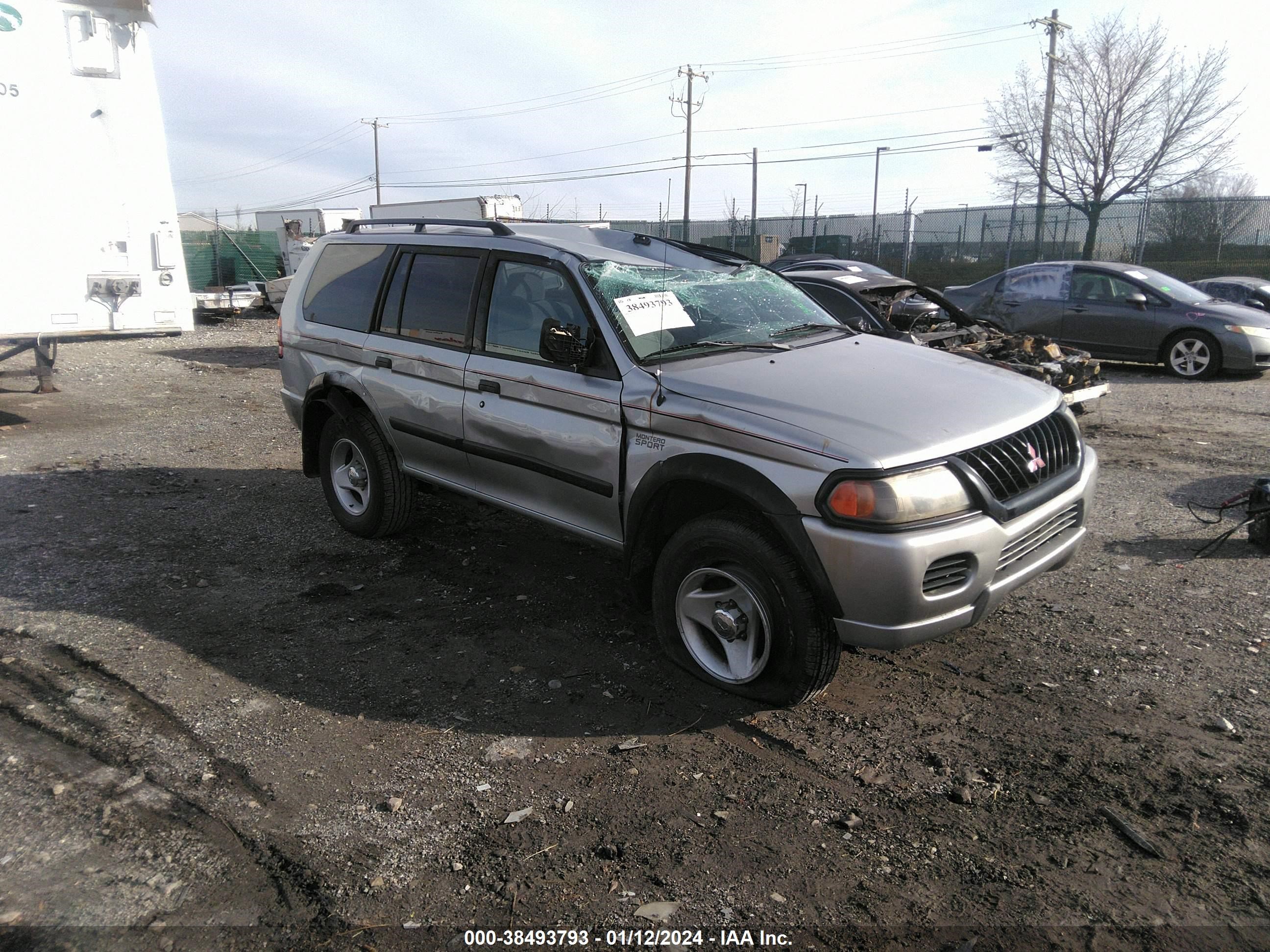 MITSUBISHI MONTERO SPORT 2001 ja4mt21h91p048334