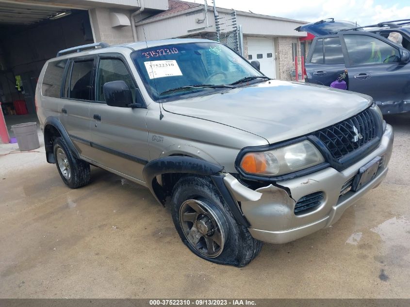 MITSUBISHI MONTERO SPORT 2002 ja4mt21hx2j050470