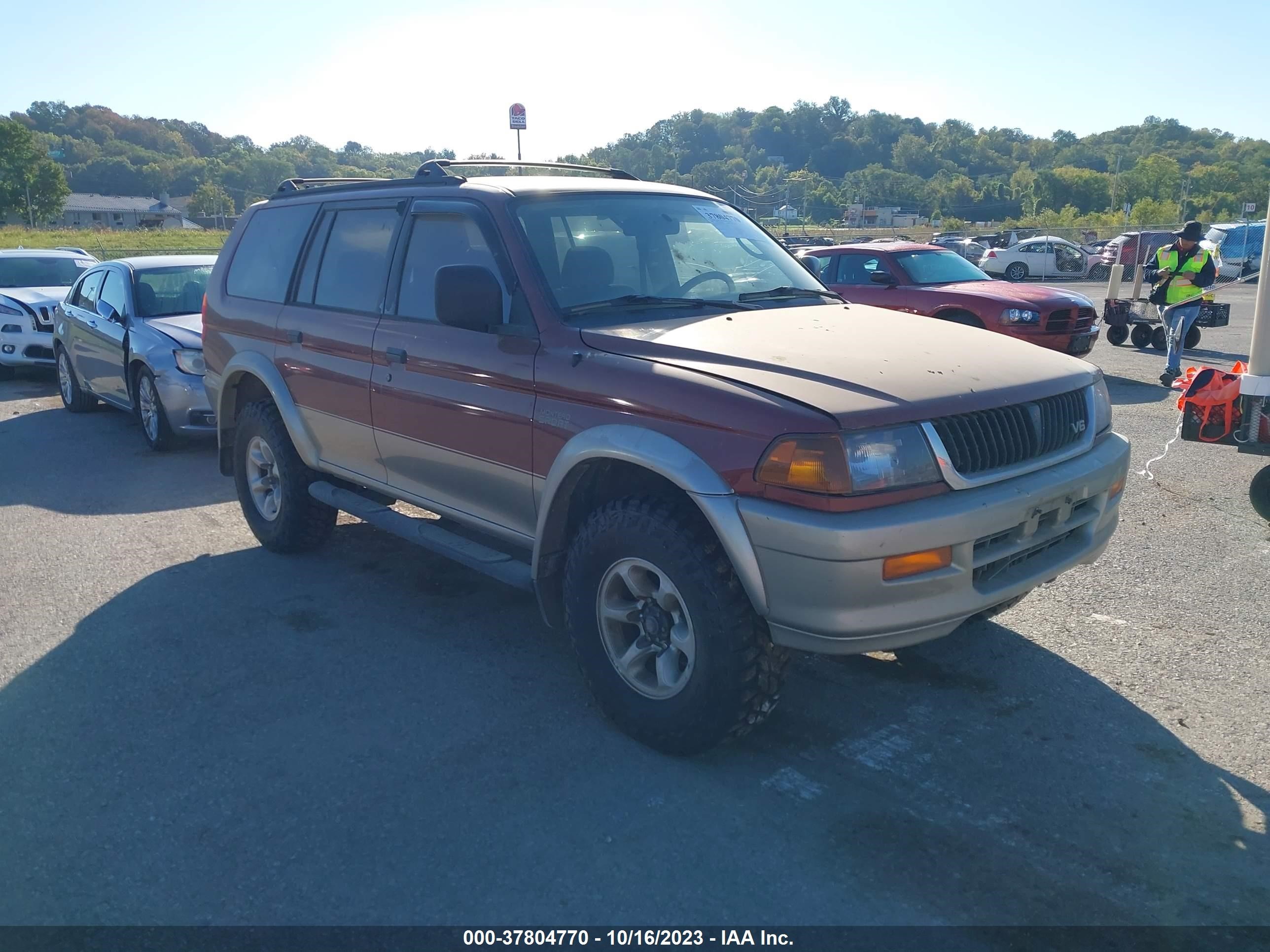 MITSUBISHI MONTERO SPORT 1999 ja4mt31h2xp015870