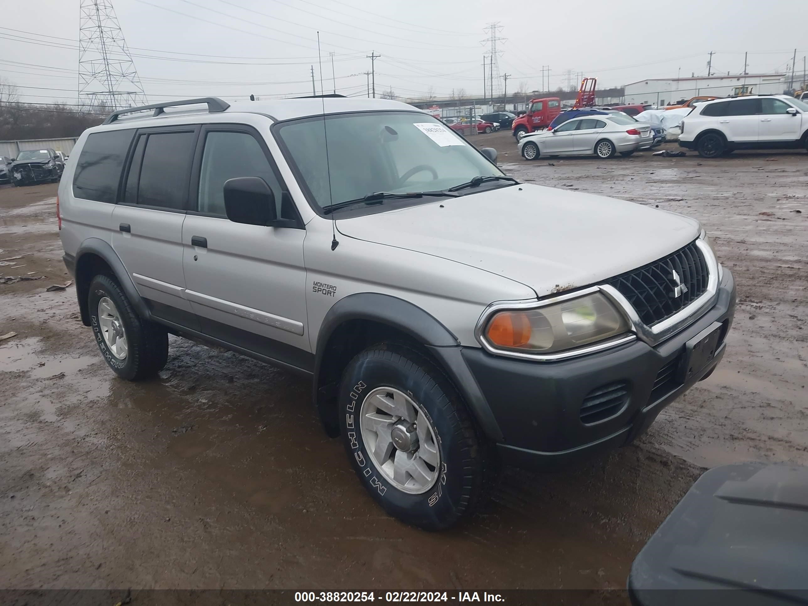 MITSUBISHI MONTERO SPORT 2003 ja4mt31r93j047477