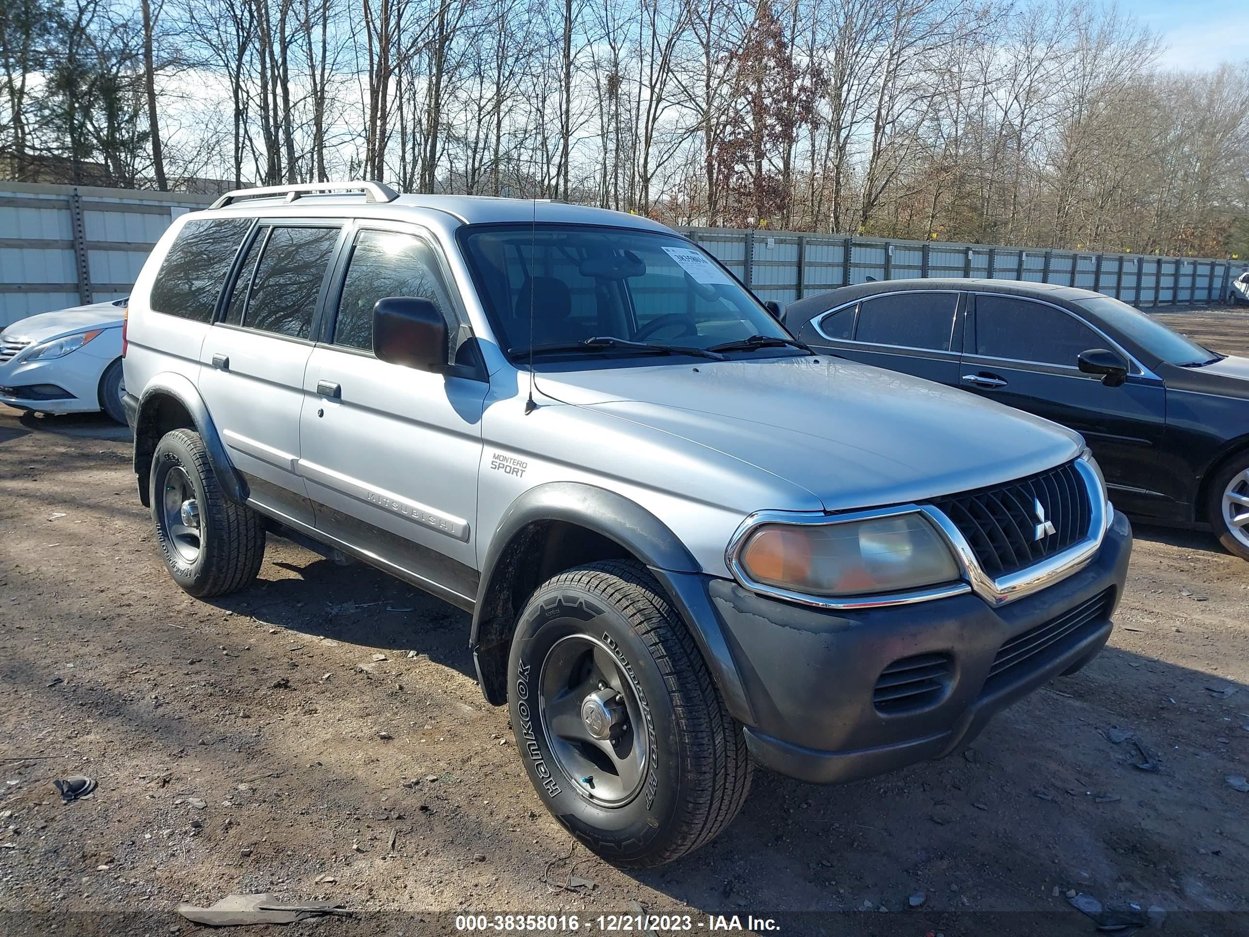 MITSUBISHI MONTERO SPORT 2004 ja4mt31rx4j001593