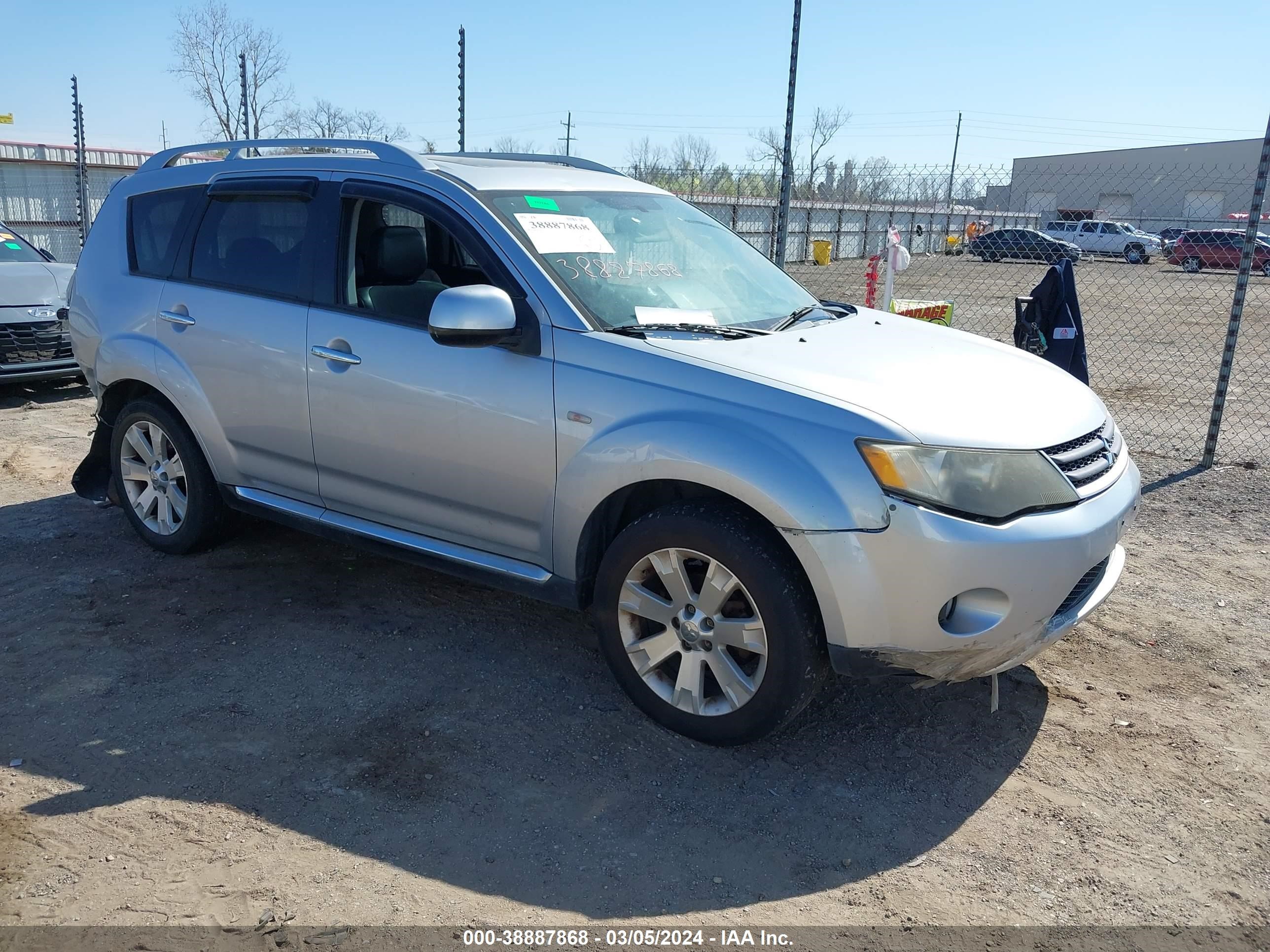 MITSUBISHI OUTLANDER 2009 ja4mt31w09z007899