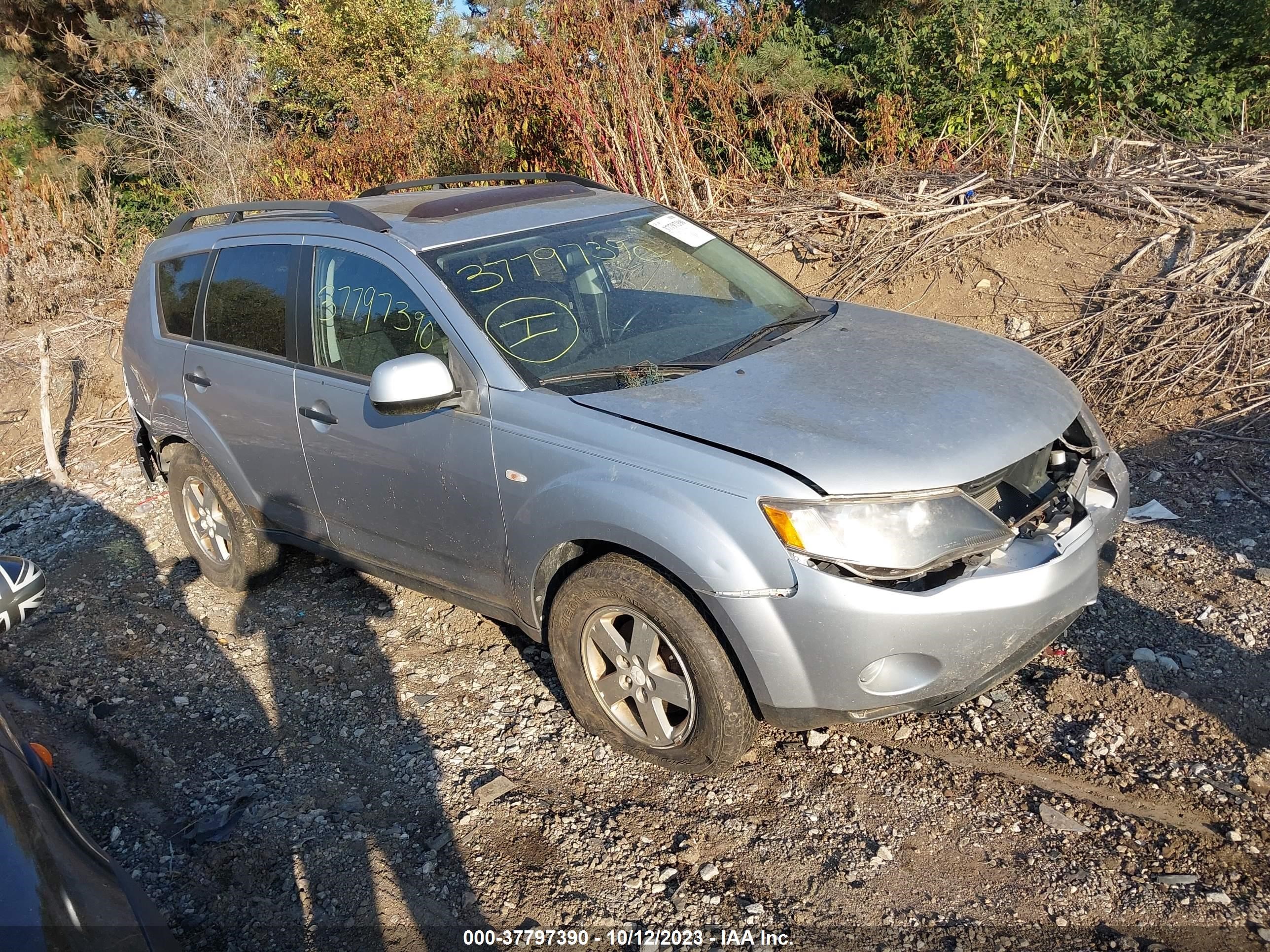 MITSUBISHI OUTLANDER 2007 ja4mt31x07z001557