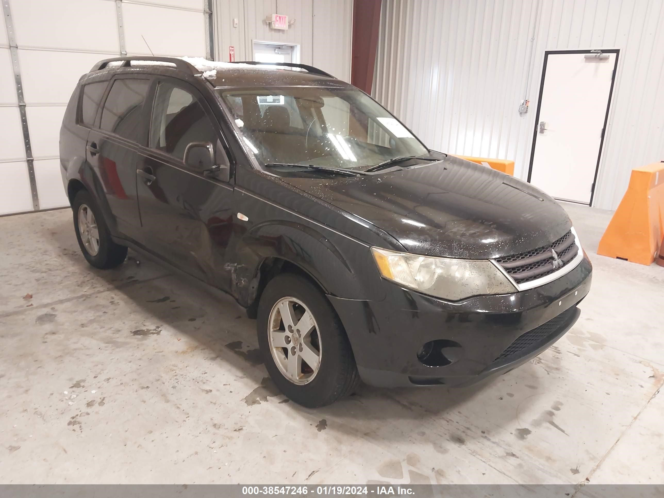 MITSUBISHI OUTLANDER 2007 ja4mt31x07z003311