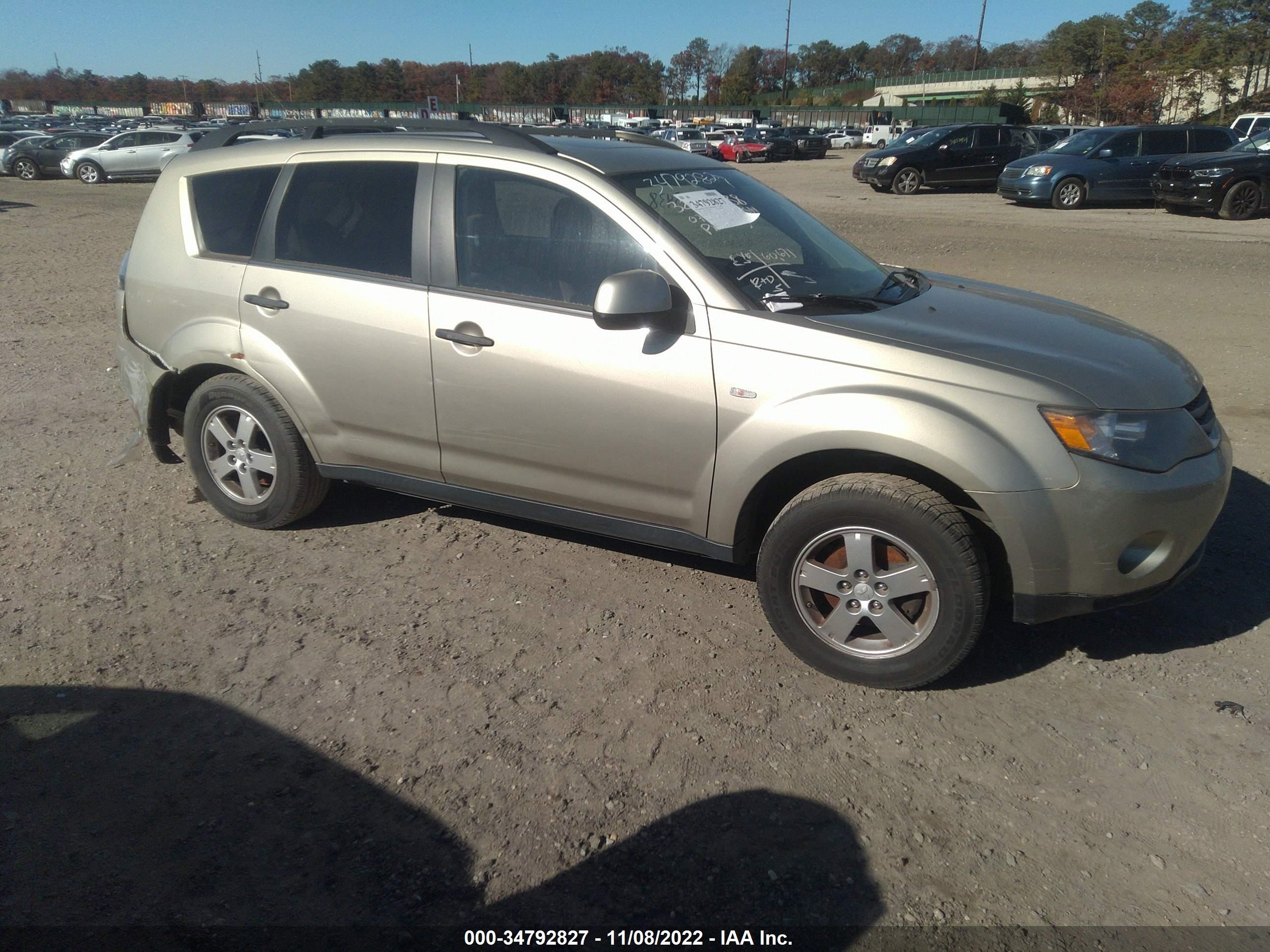 MITSUBISHI OUTLANDER 2007 ja4mt31x07z005012