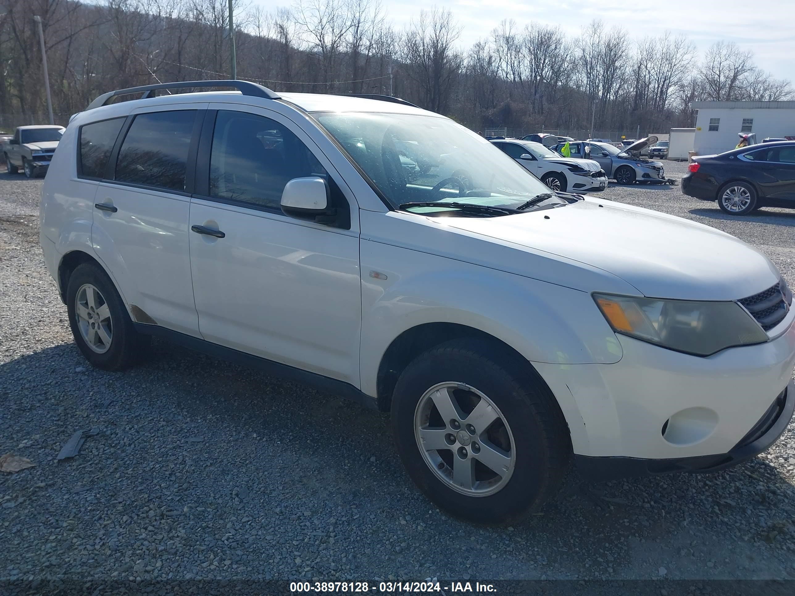 MITSUBISHI OUTLANDER 2007 ja4mt31x07z015443