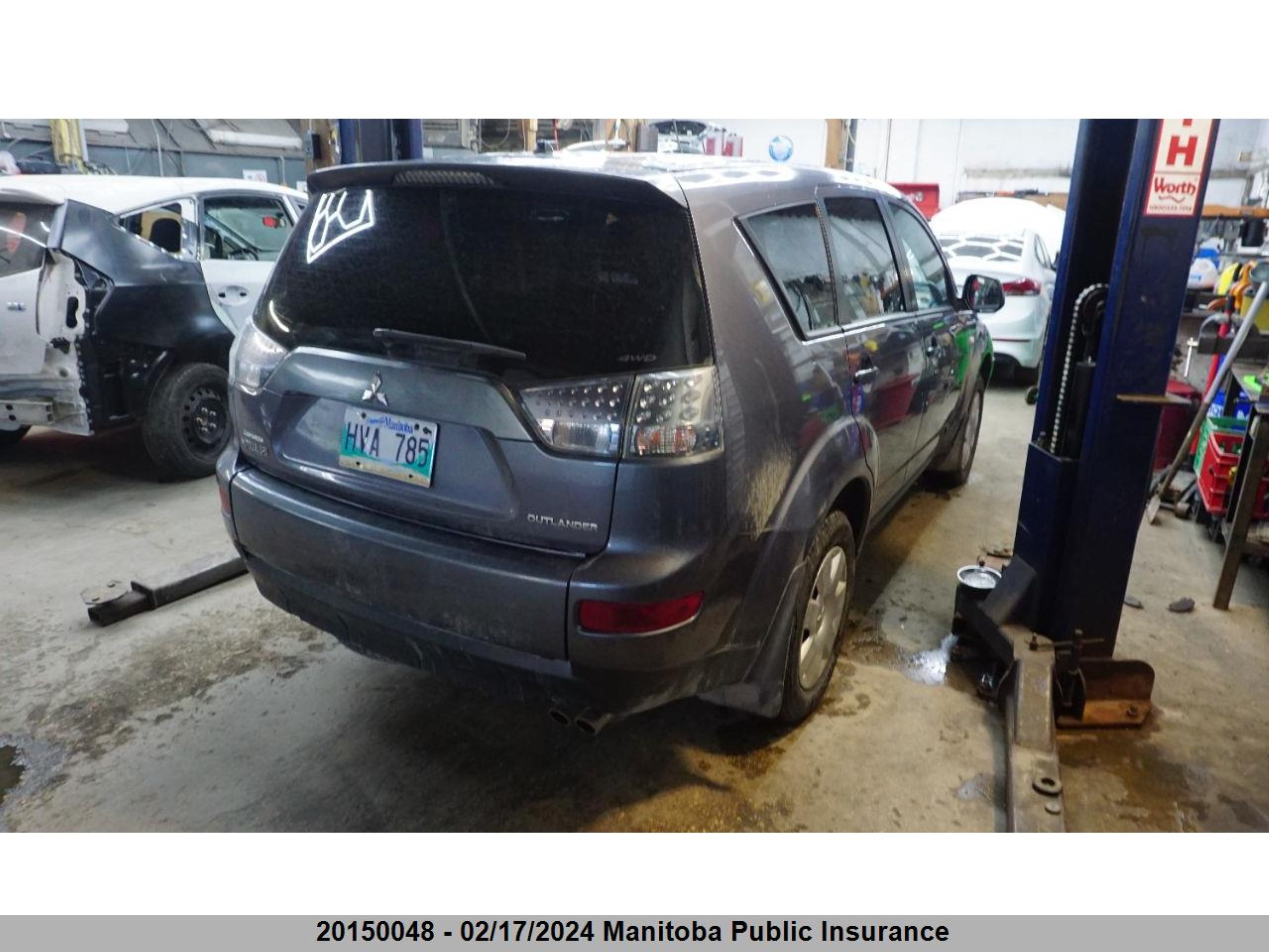 MITSUBISHI OUTLANDER 2007 ja4mt31x07z602497