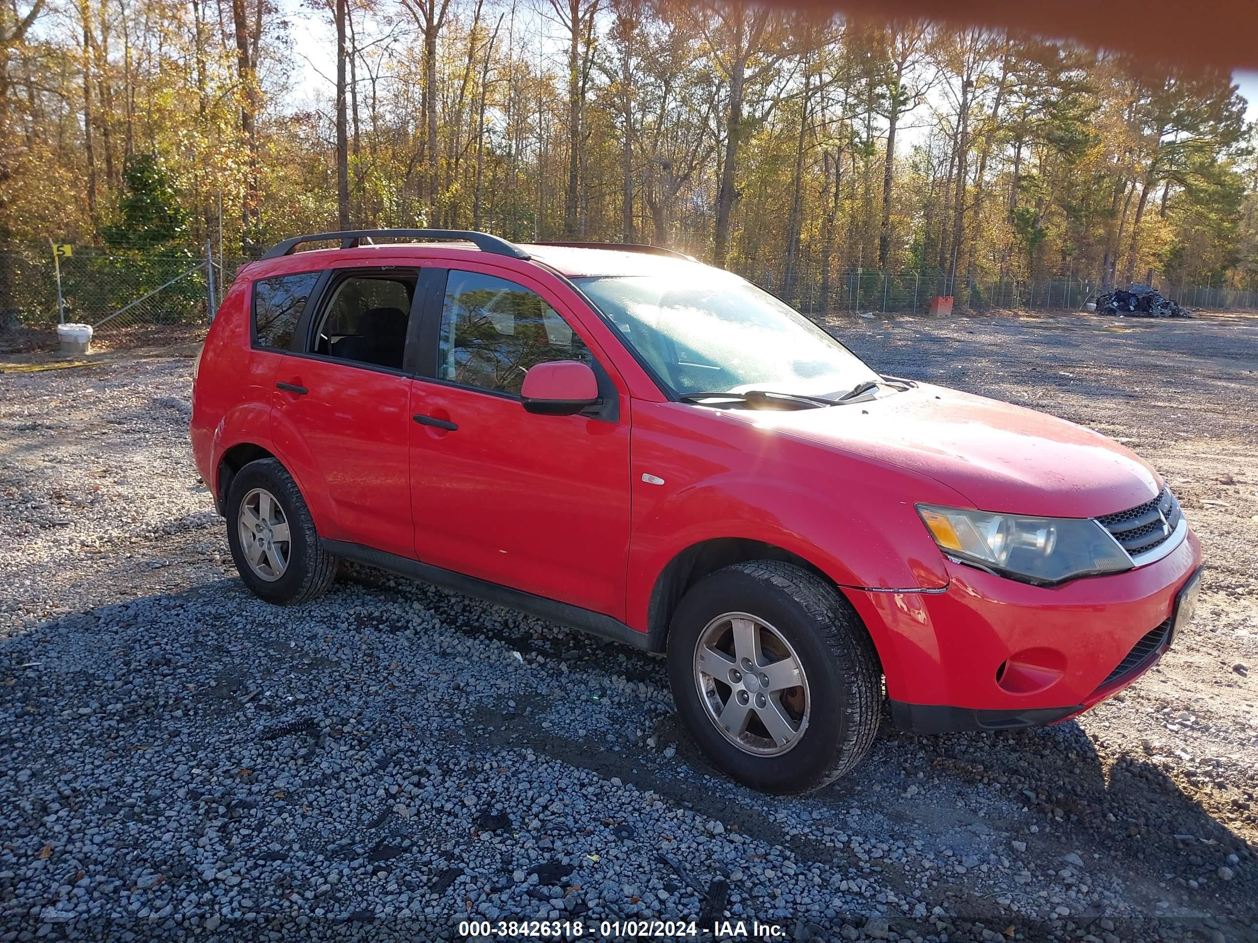 MITSUBISHI OUTLANDER 2007 ja4mt31x17z016584