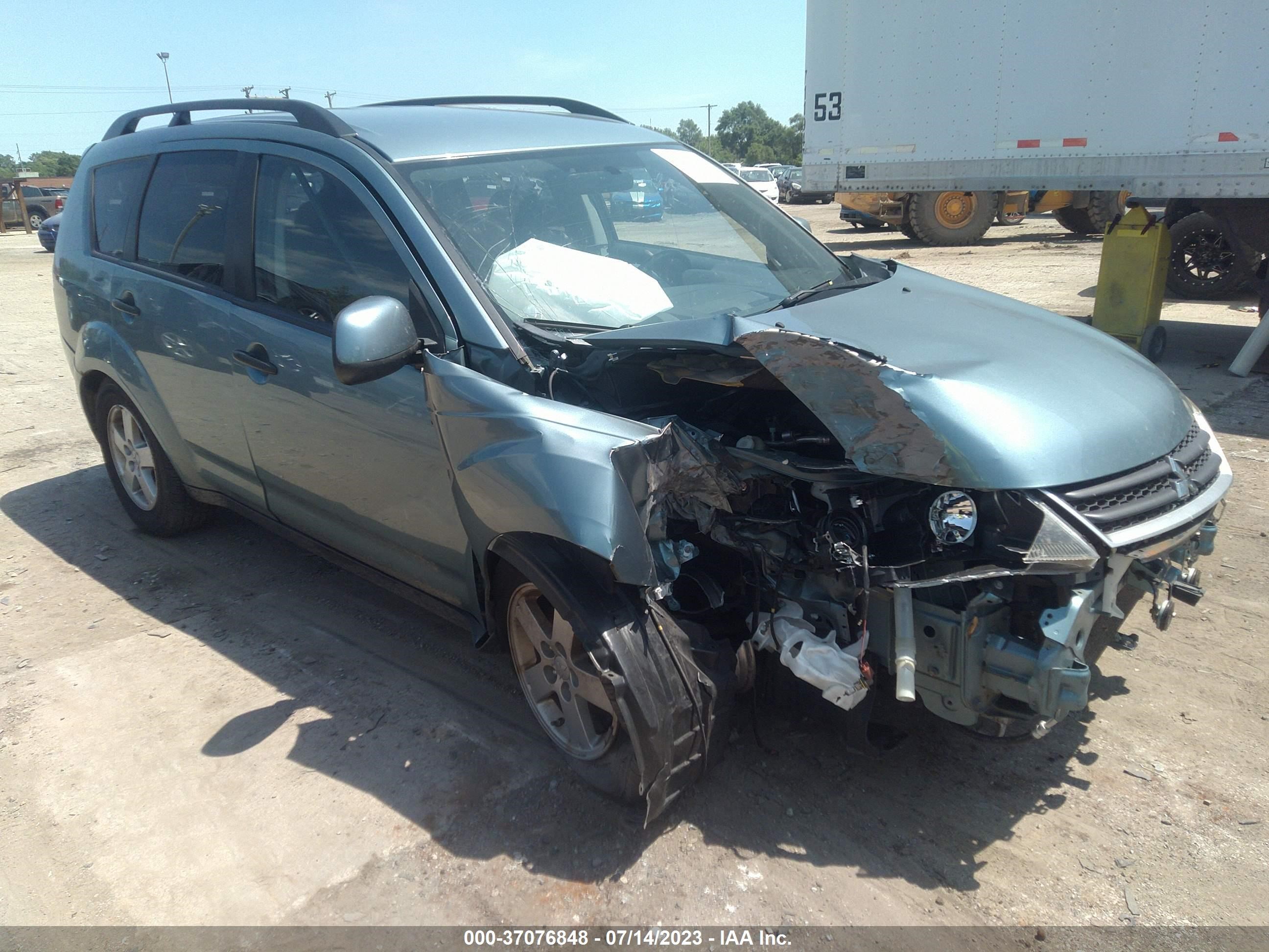 MITSUBISHI OUTLANDER 2007 ja4mt31x27z015685