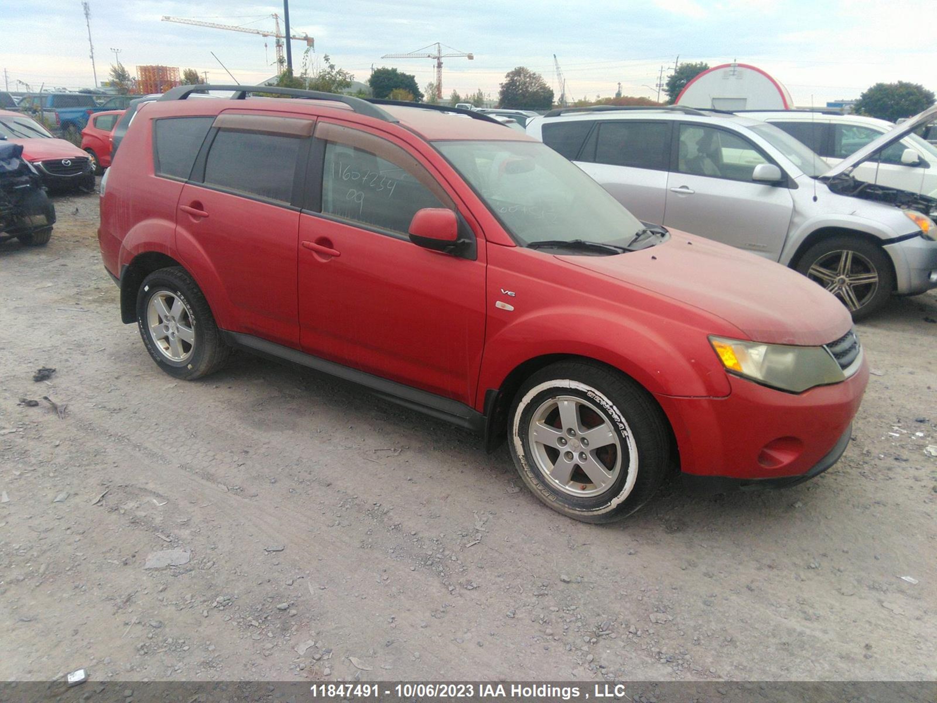 MITSUBISHI OUTLANDER 2009 ja4mt31x29z607512