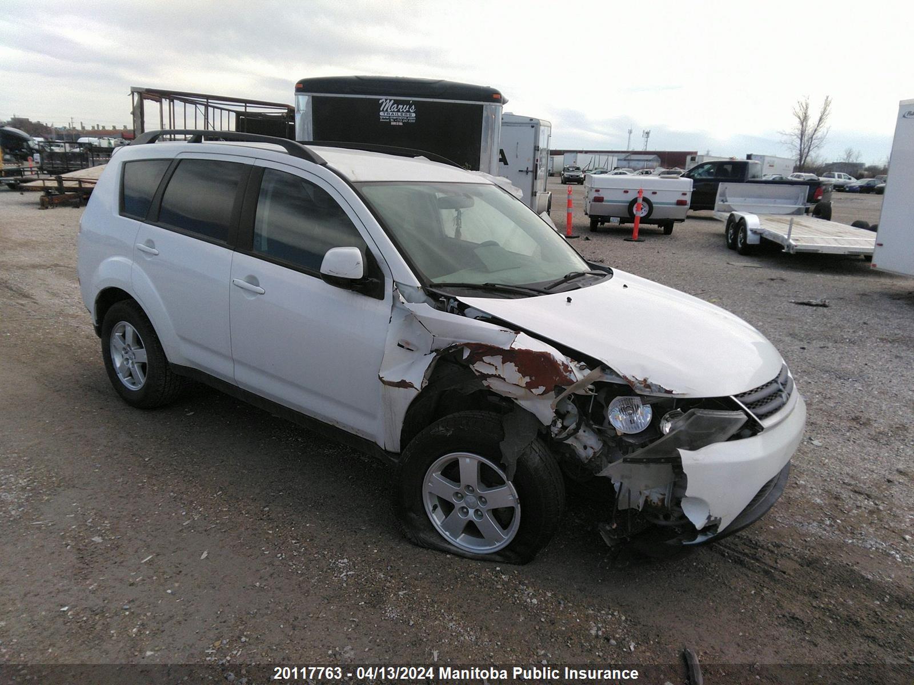 MITSUBISHI OUTLANDER 2008 ja4mt31x48z604416