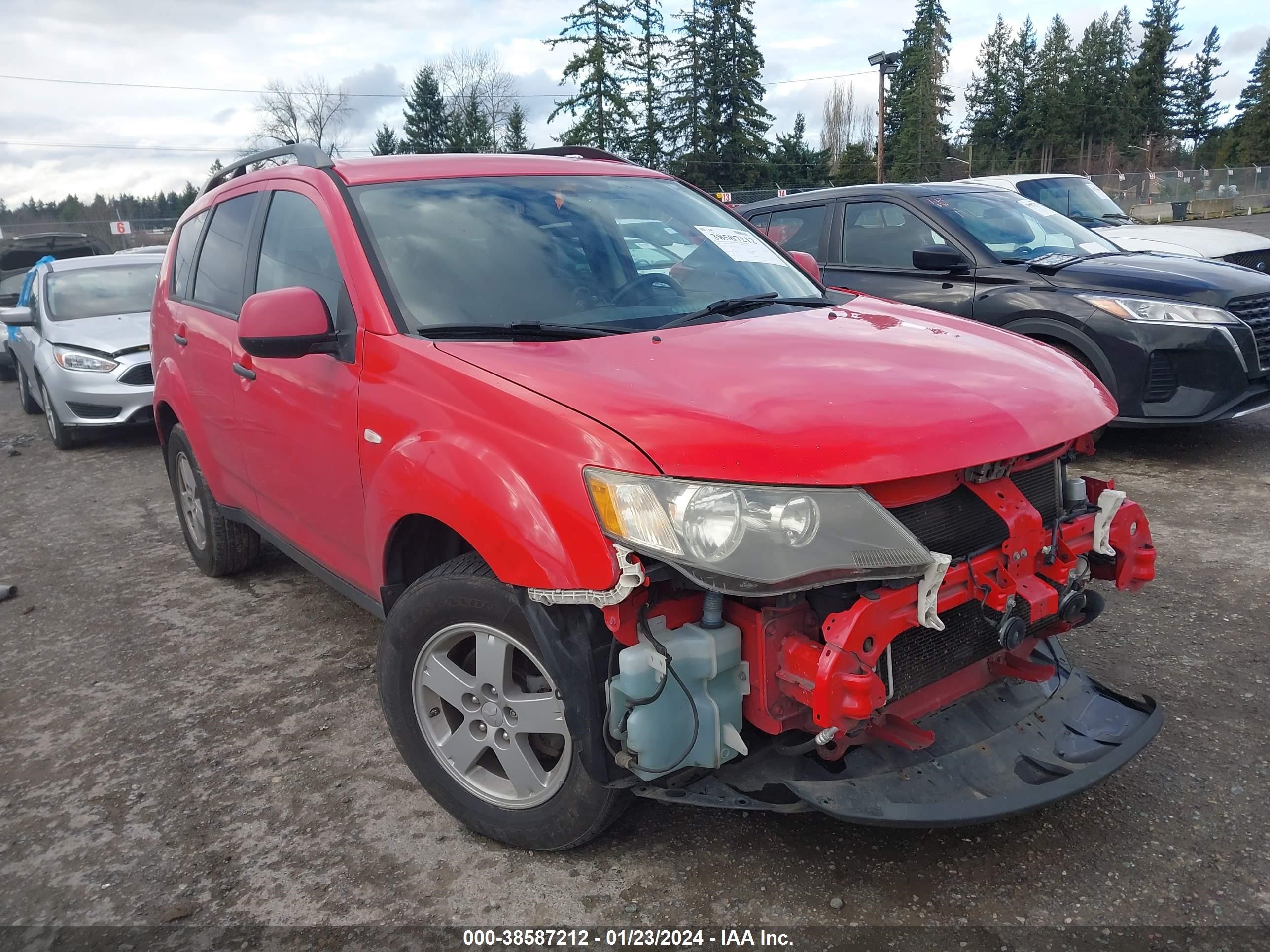 MITSUBISHI OUTLANDER 2007 ja4mt31x57z016703