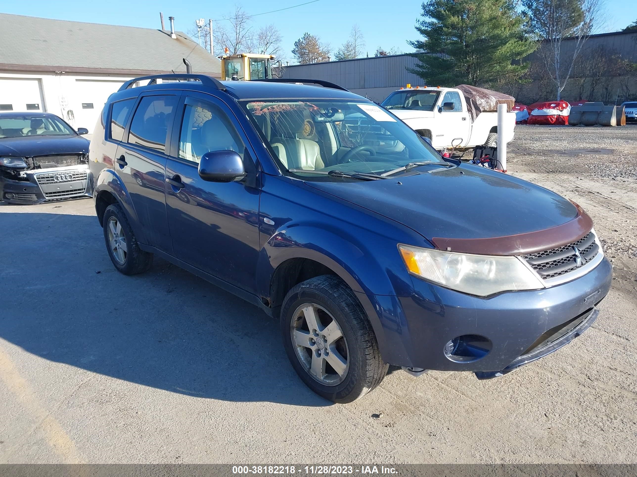 MITSUBISHI OUTLANDER 2007 ja4mt31x67u002080