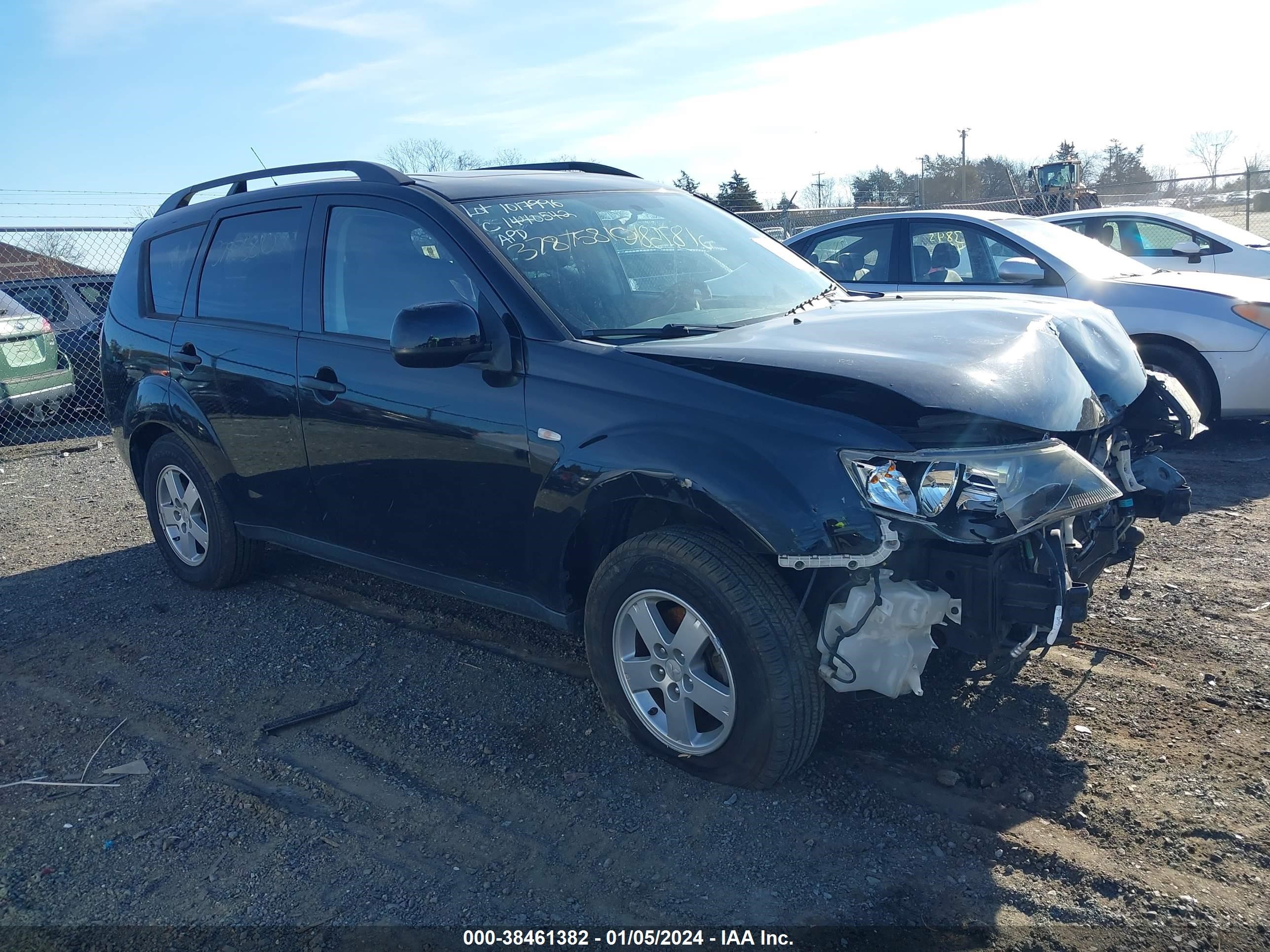 MITSUBISHI OUTLANDER 2007 ja4mt31x67u006808