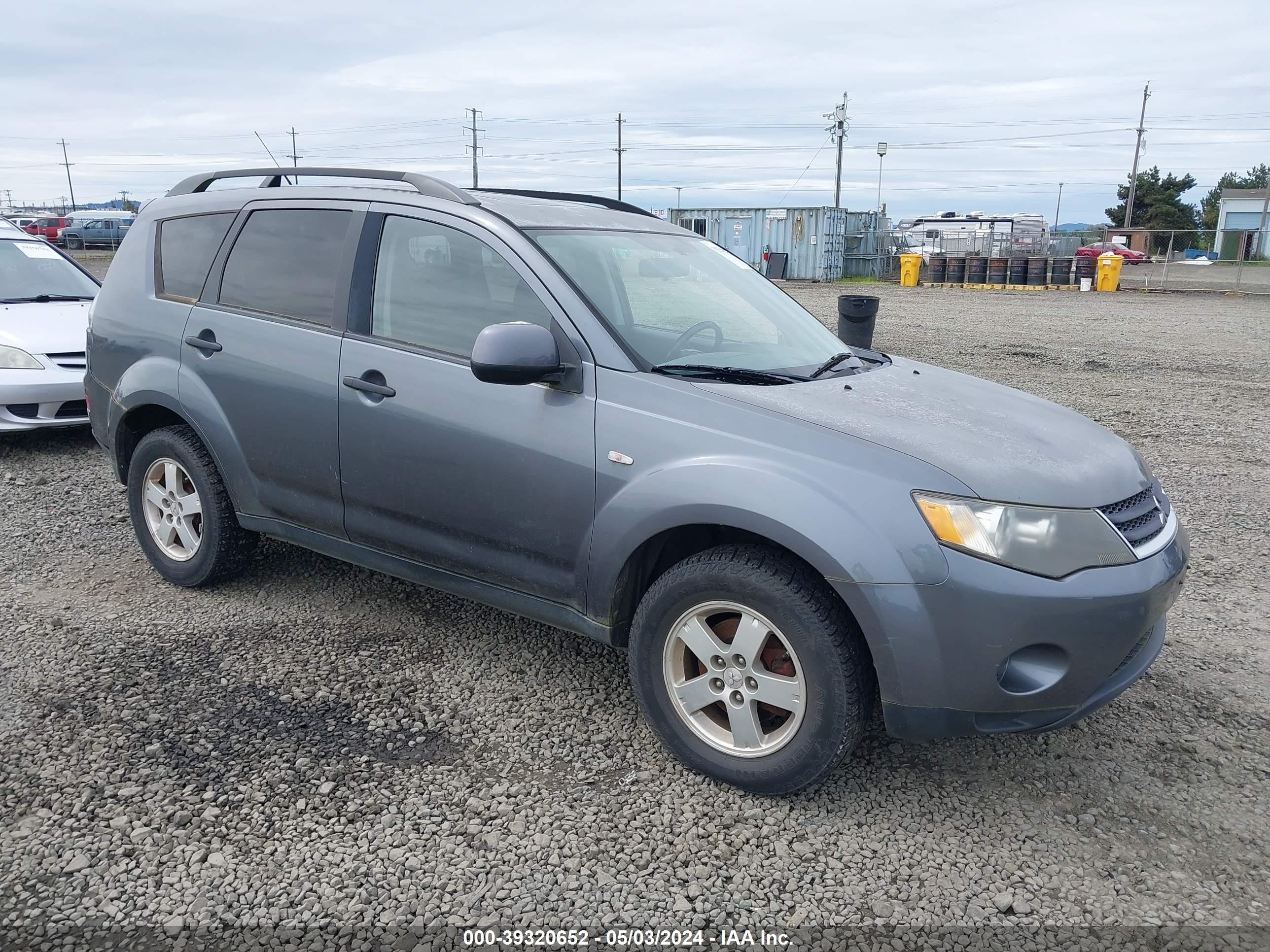 MITSUBISHI OUTLANDER 2007 ja4mt31xo7u008036