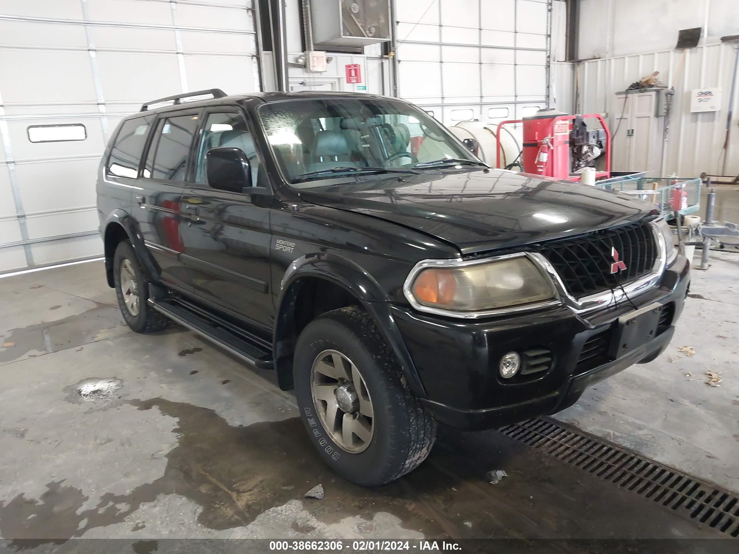 MITSUBISHI MONTERO SPORT 2001 ja4mt41rx1p035676