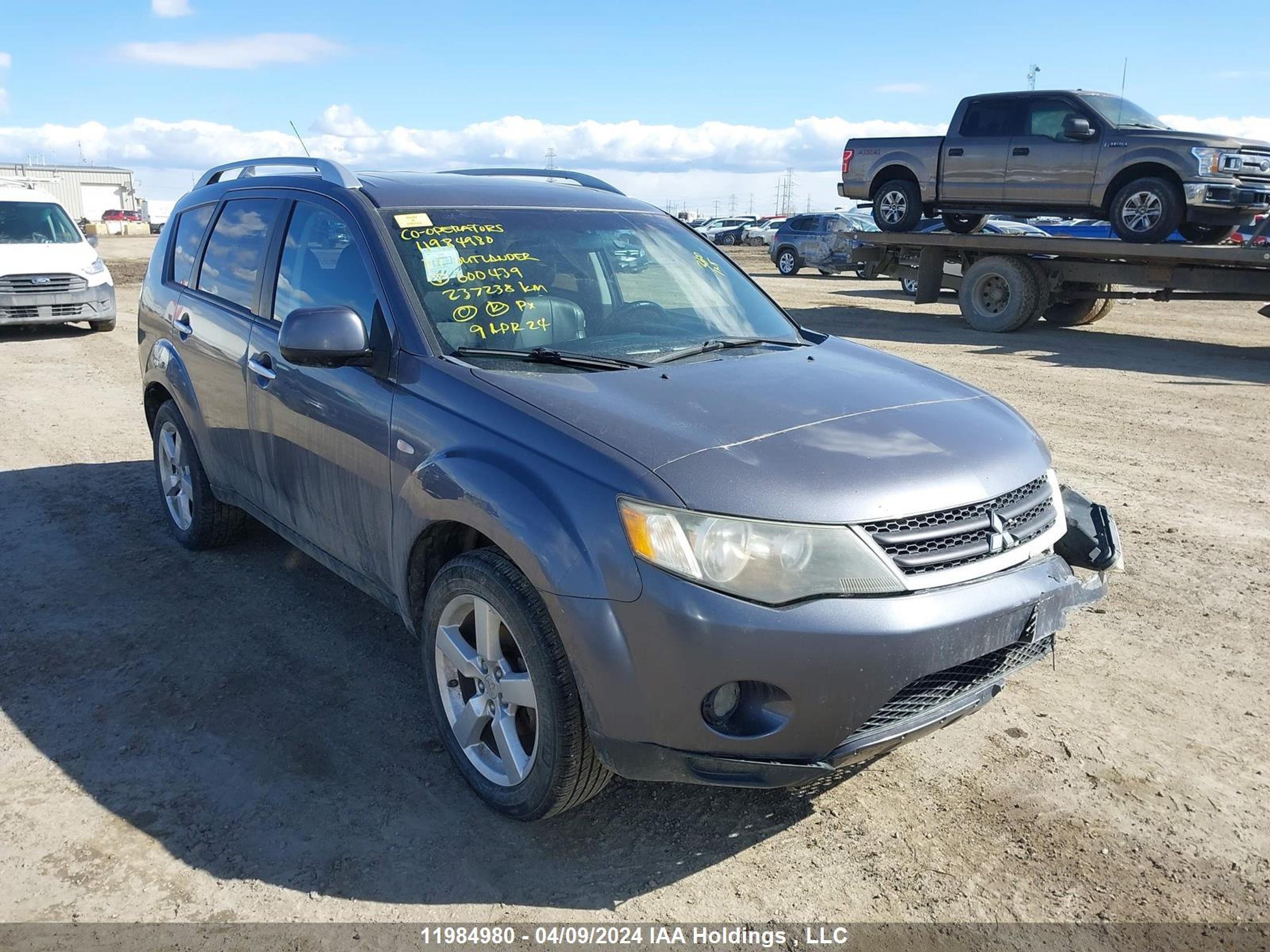 MITSUBISHI OUTLANDER 2007 ja4mt41x17z600439