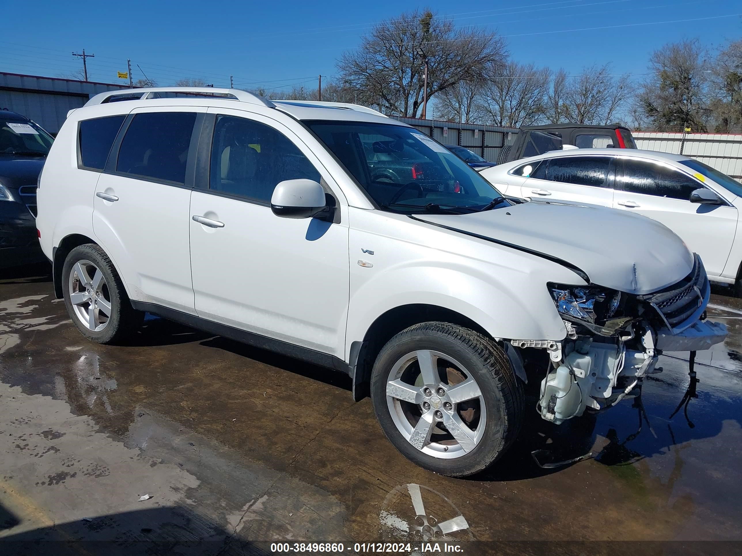 MITSUBISHI OUTLANDER 2008 ja4mt41x28z015905