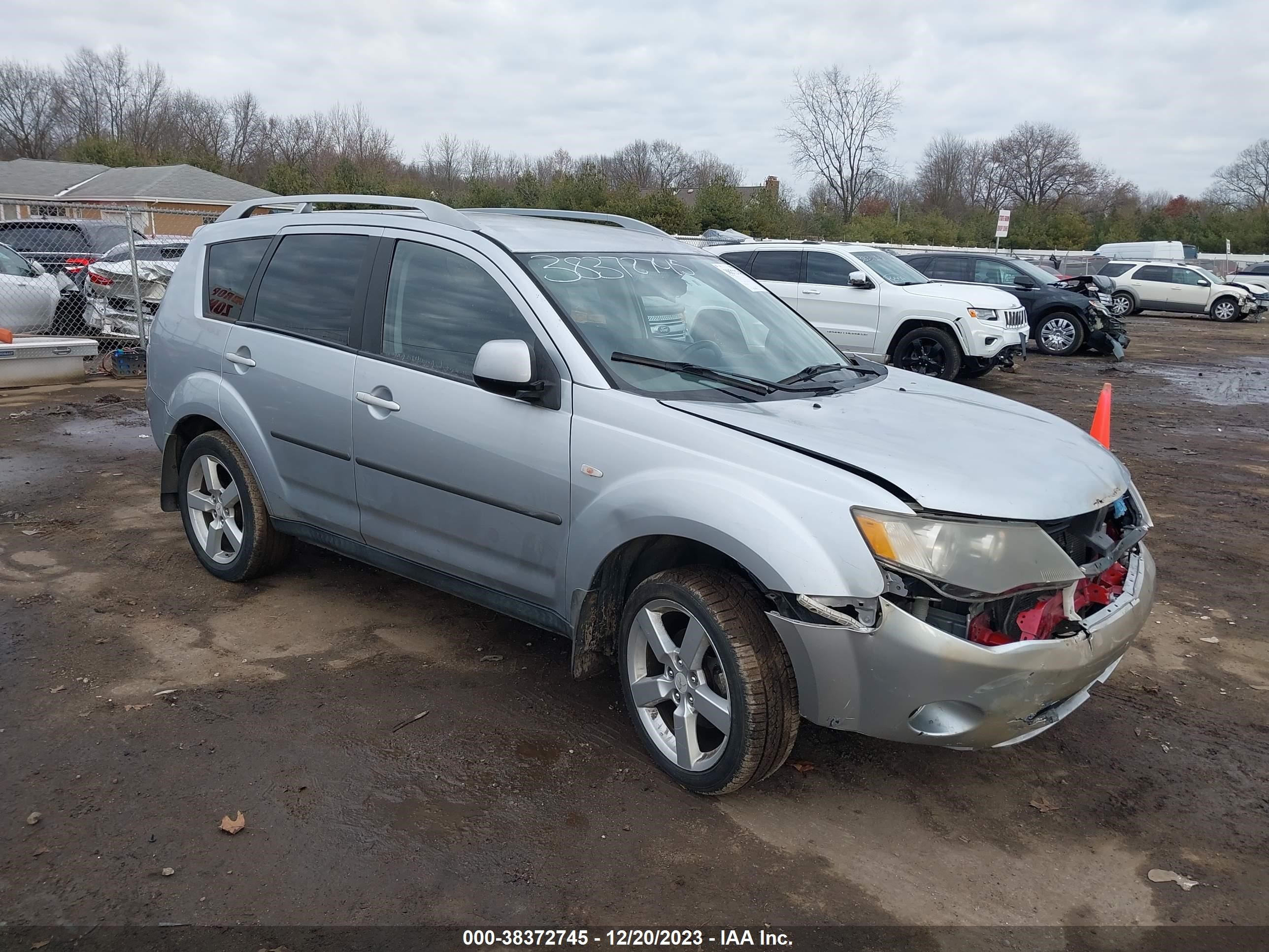 MITSUBISHI OUTLANDER 2007 ja4mt41x37u009445