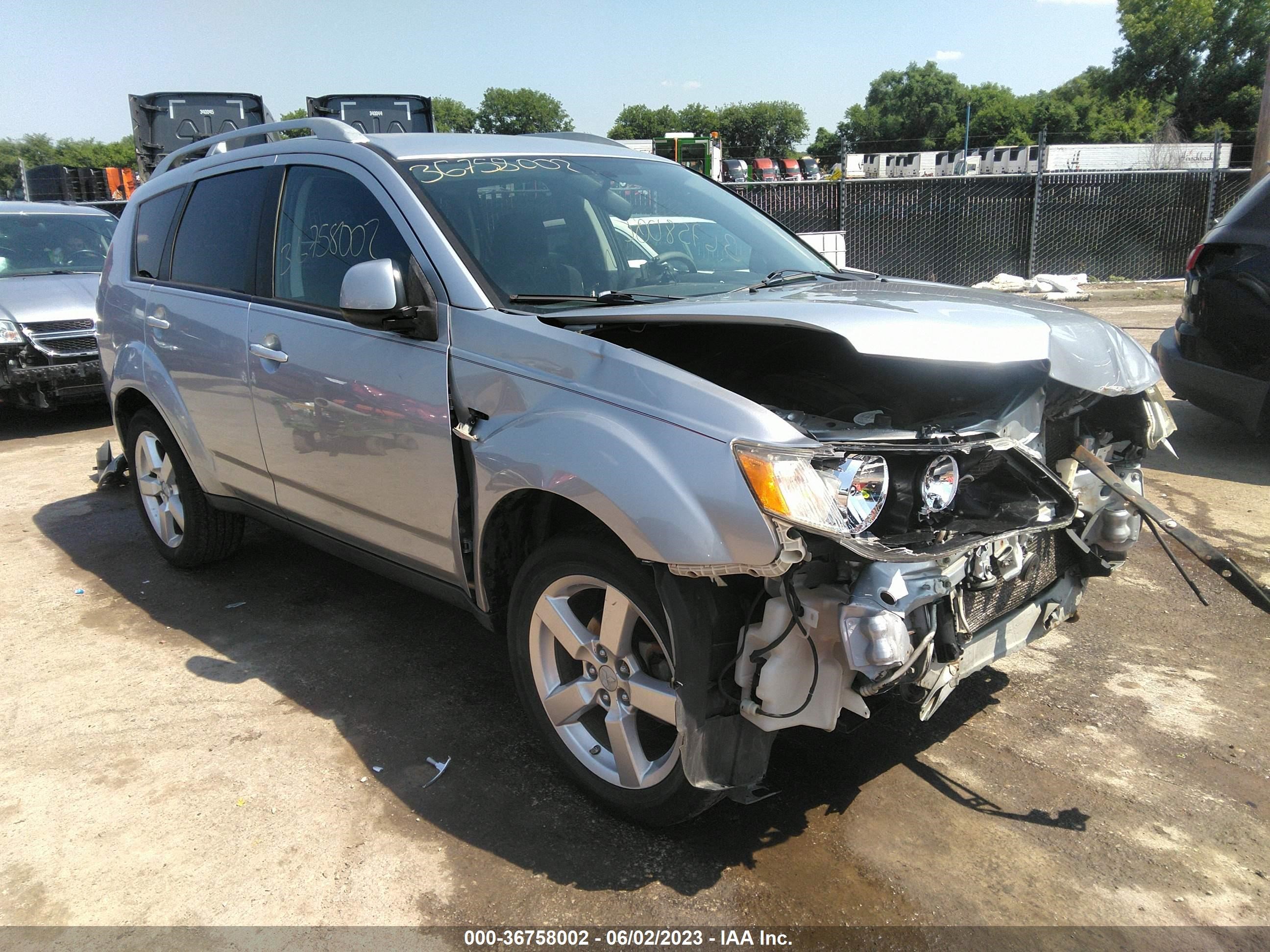 MITSUBISHI OUTLANDER 2007 ja4mt41x97u003228