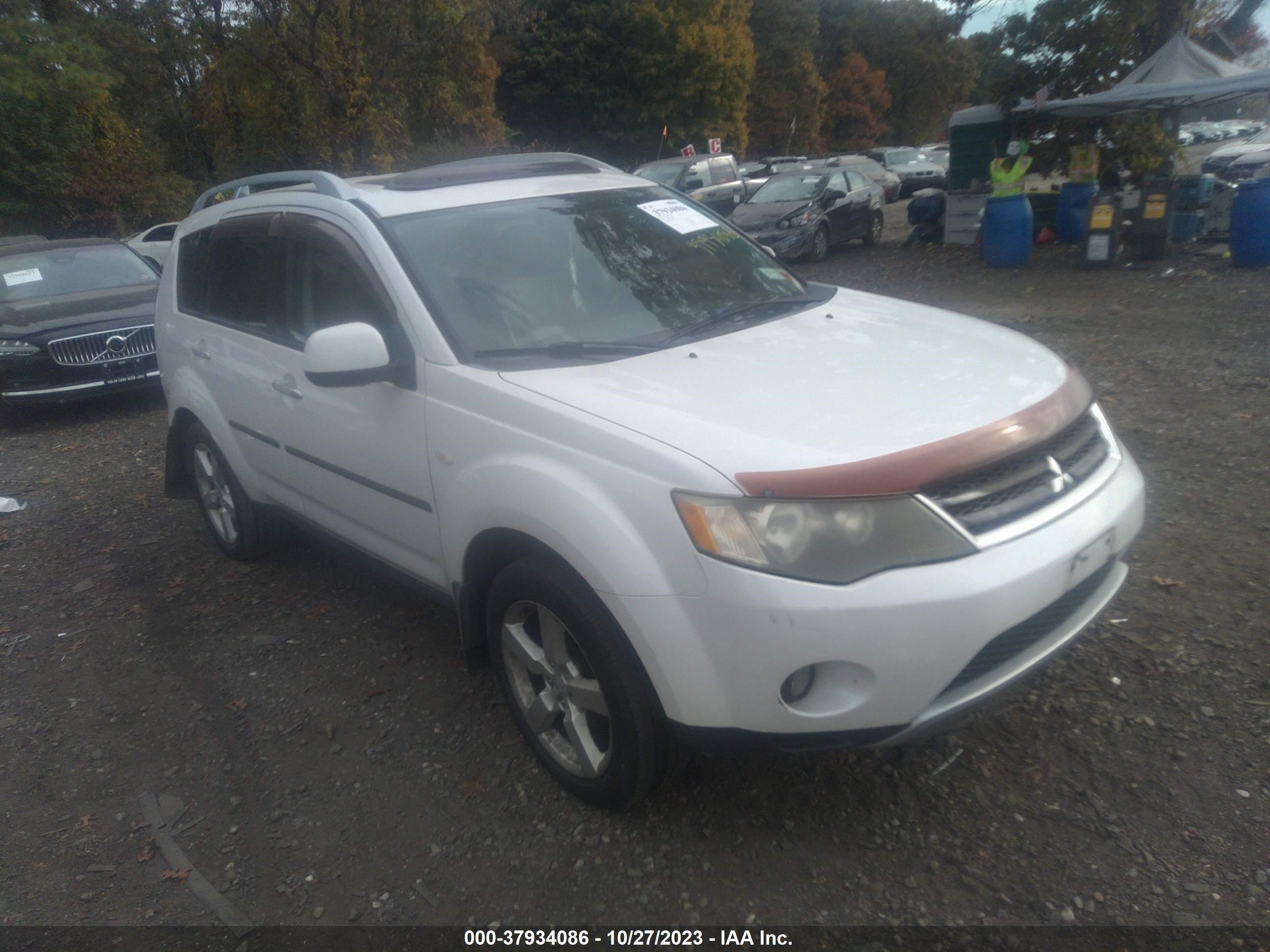 MITSUBISHI OUTLANDER 2007 ja4mt41x97z009775