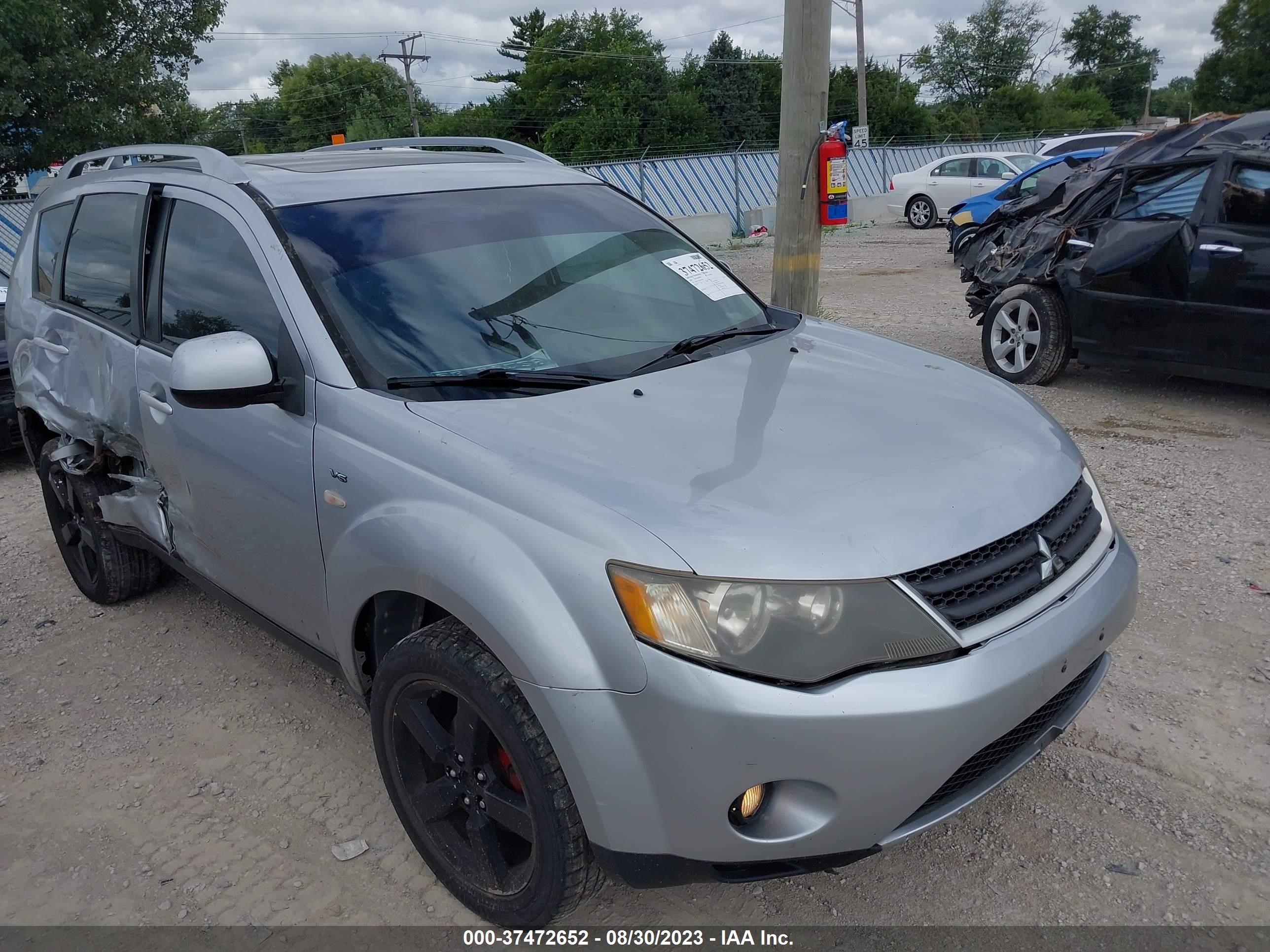 MITSUBISHI OUTLANDER 2008 ja4mt41xx8z009088