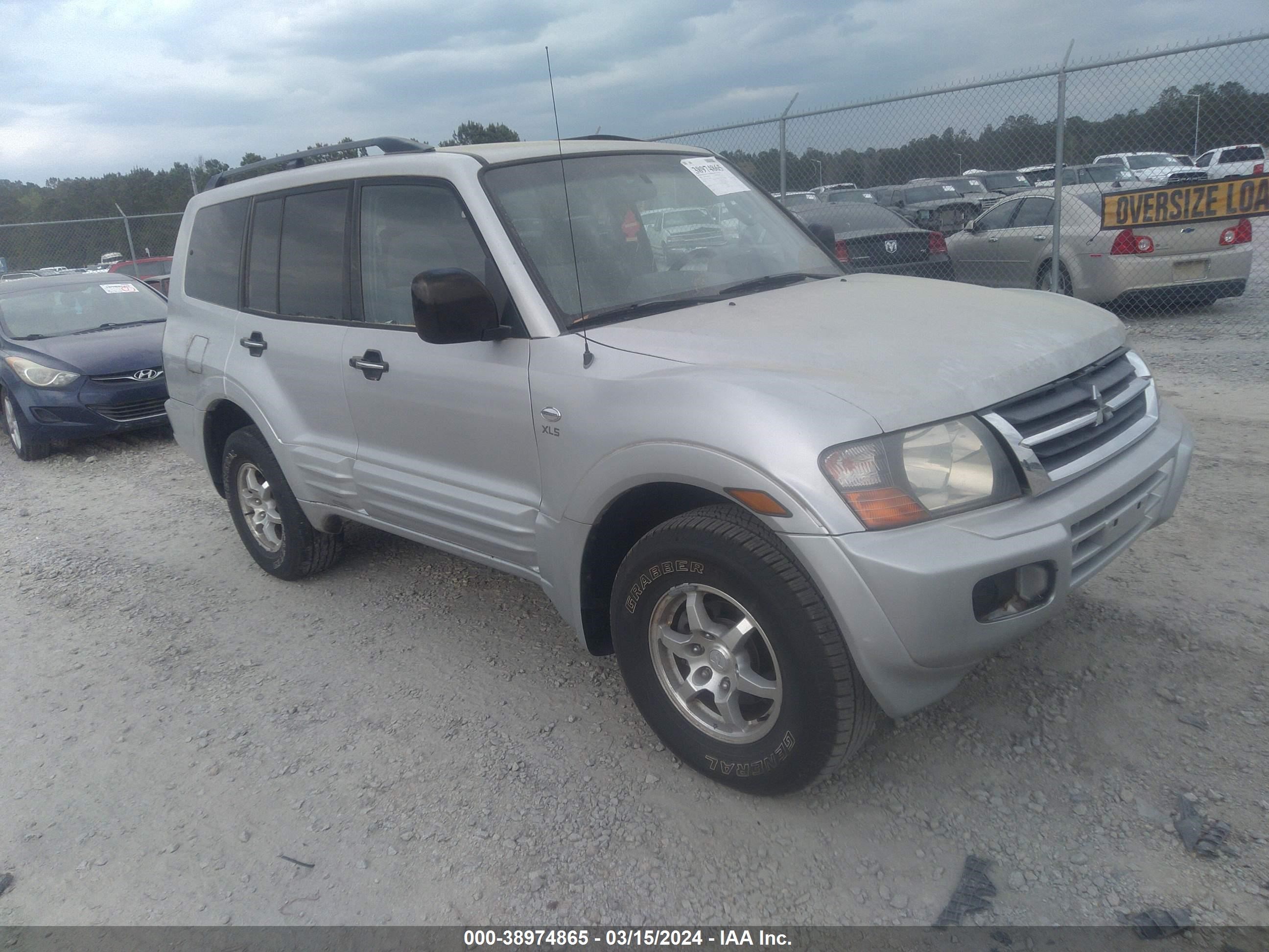 MITSUBISHI MONTERO 2002 ja4mw31r12j018853