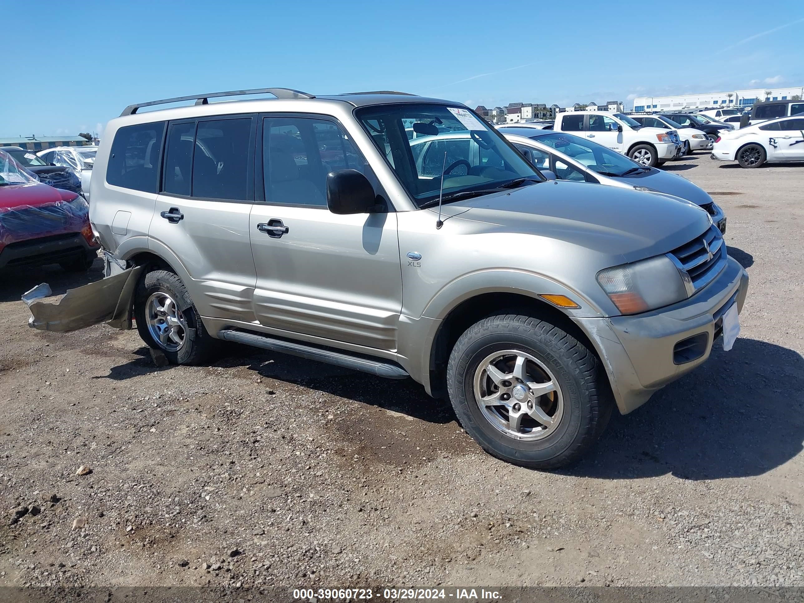 MITSUBISHI MONTERO 2002 ja4mw31r12j060097