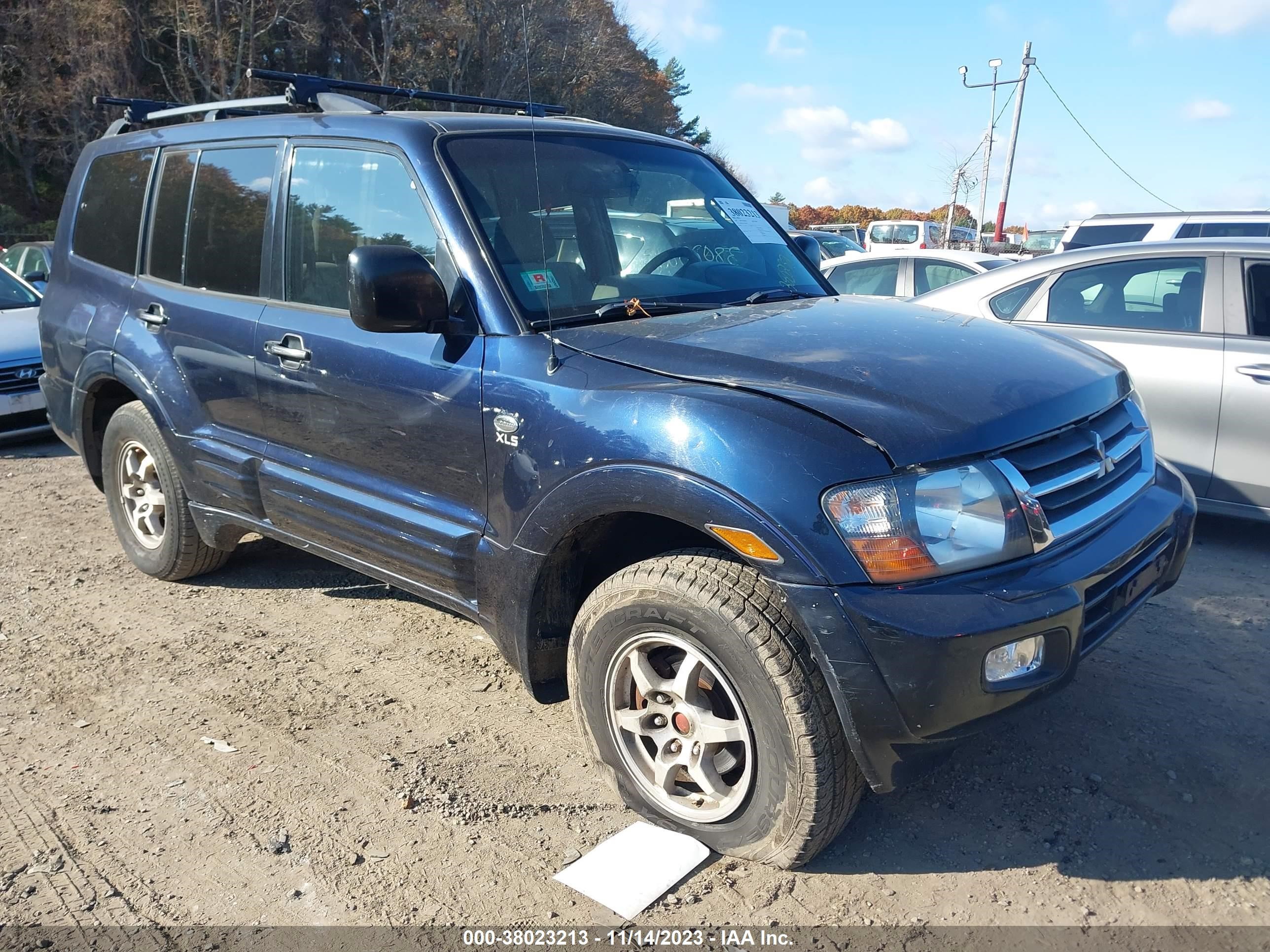 MITSUBISHI MONTERO 2002 ja4mw31r32j036643