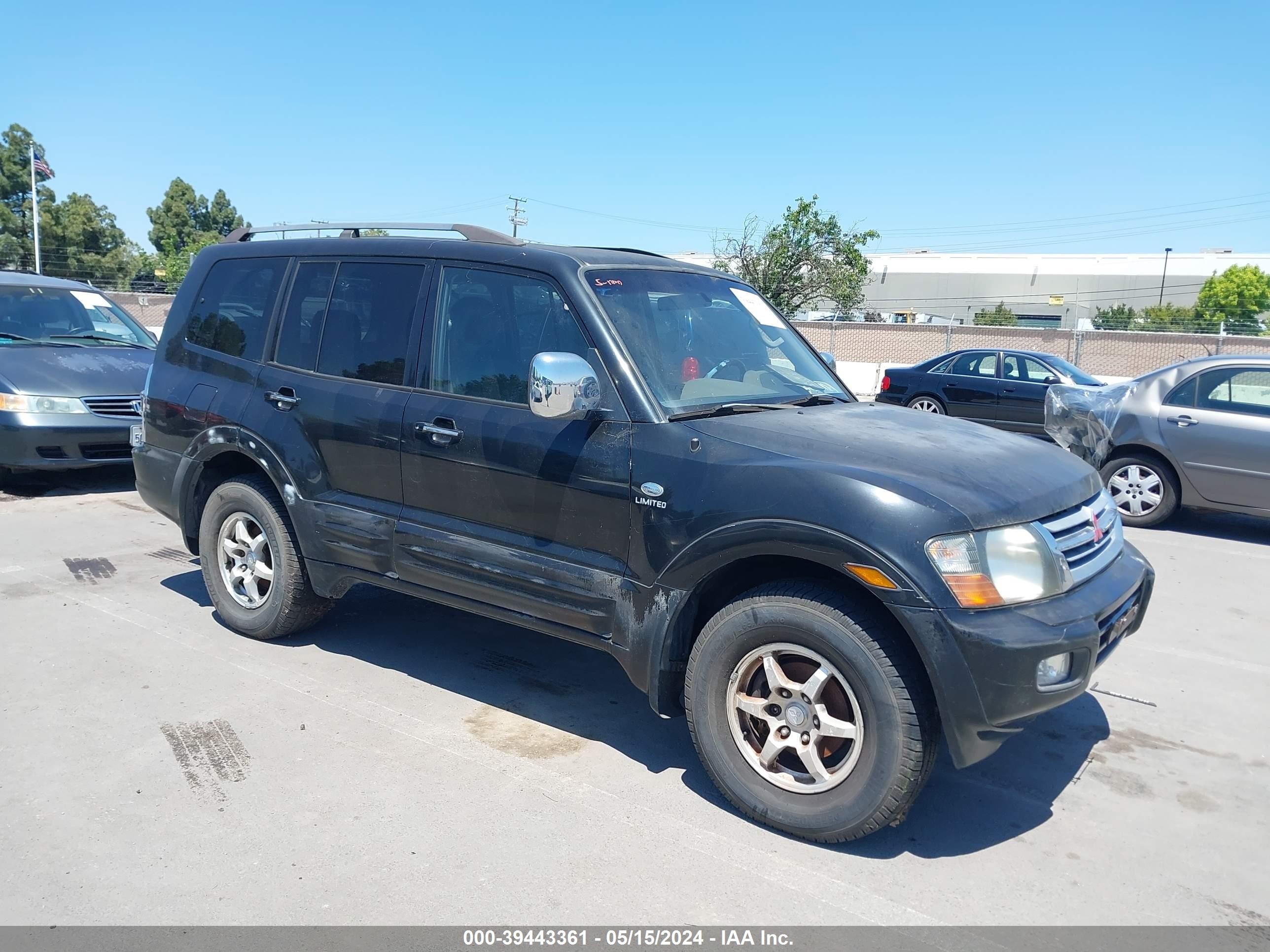 MITSUBISHI MONTERO 2001 ja4mw51r11j013467