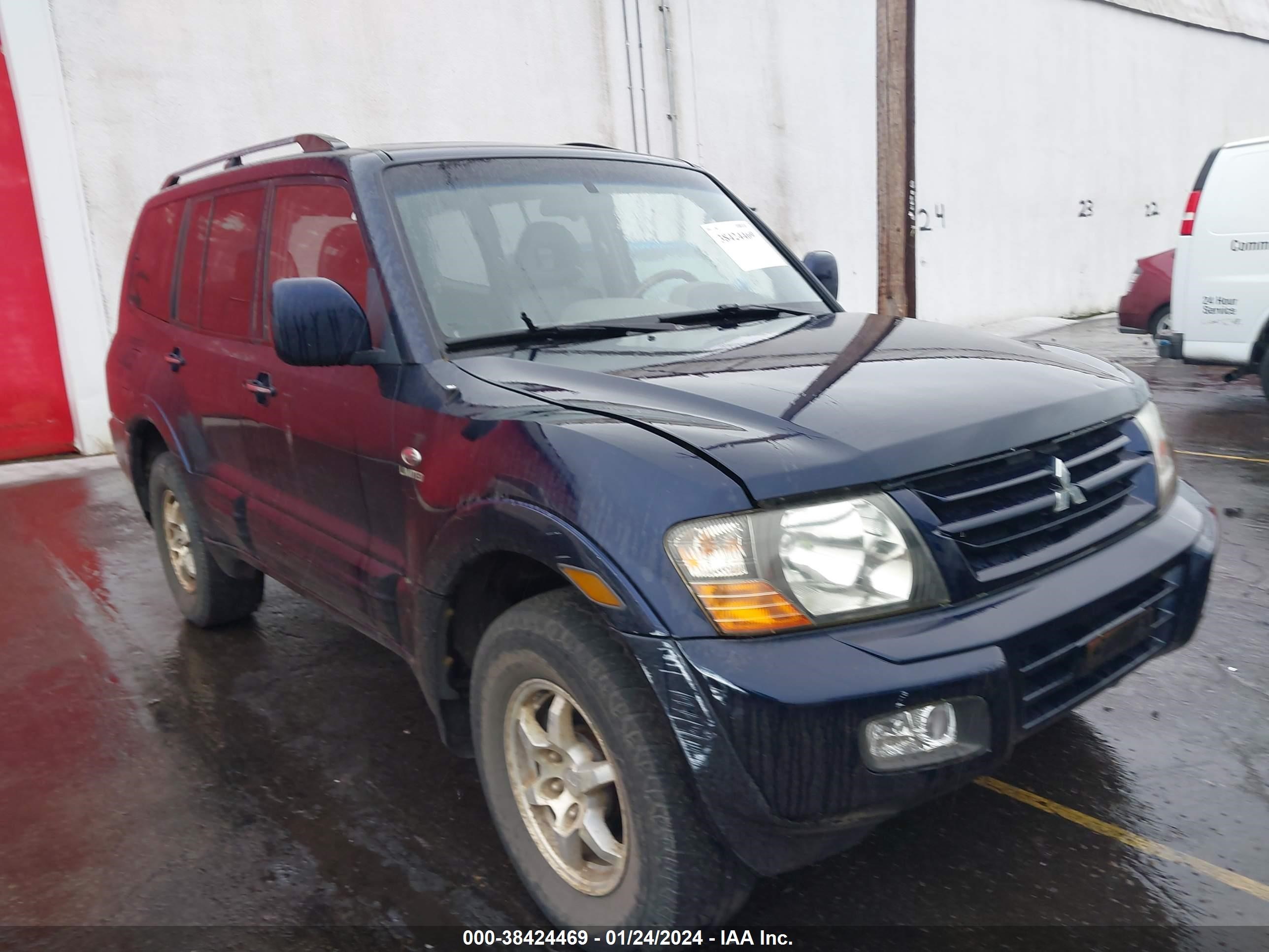 MITSUBISHI MONTERO 2002 ja4mw51r42j062924