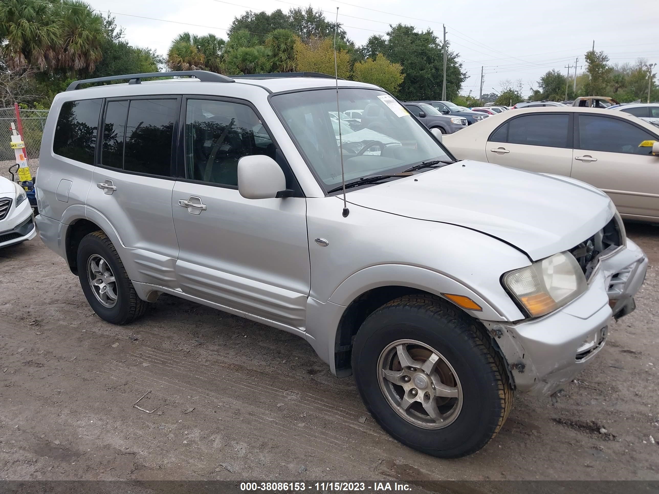 MITSUBISHI MONTERO 2002 ja4mw51r82j026380